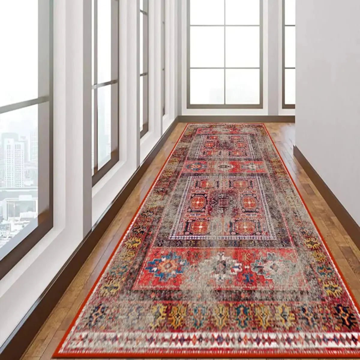Vintage Style Hallway Runner - Aladdinrugs