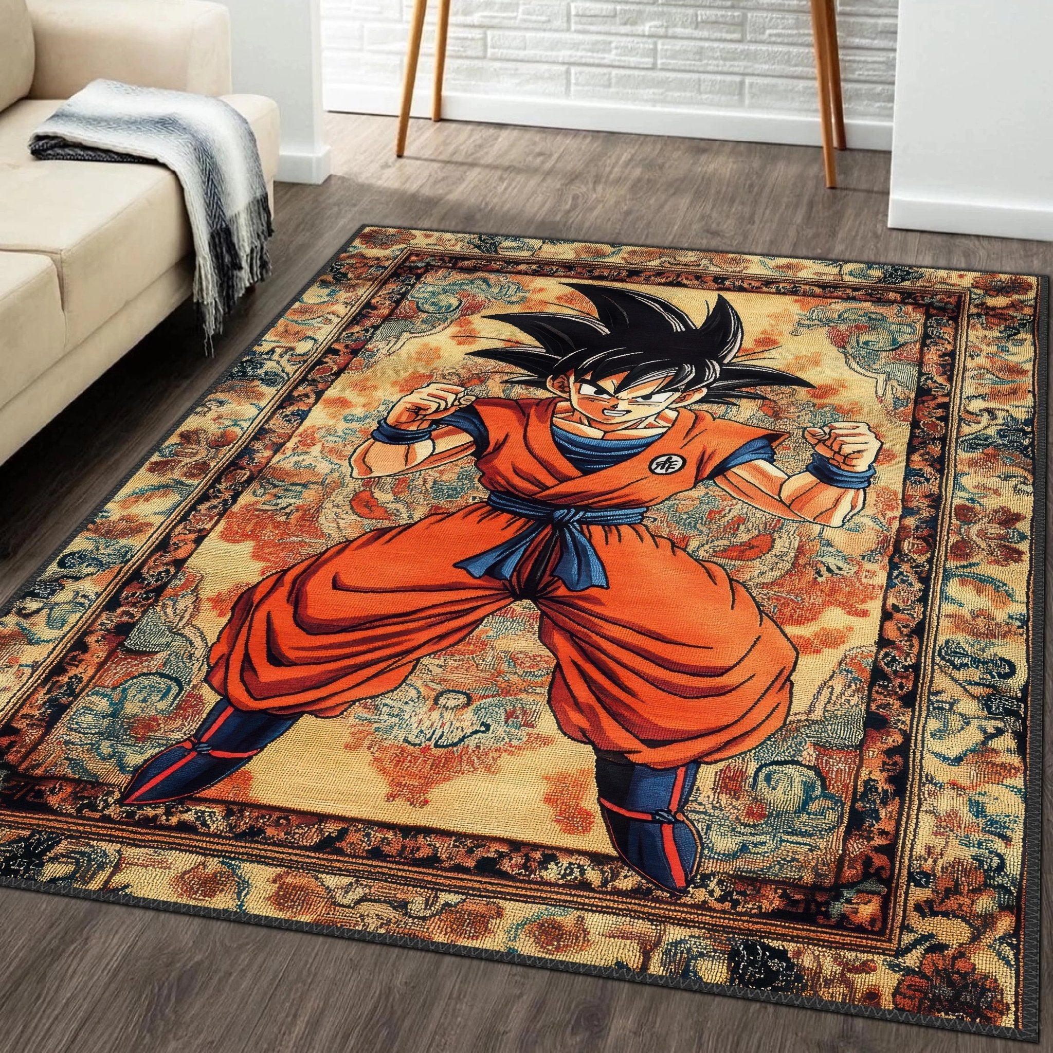 Anime Hero Goku Rug - Aladdinrugs