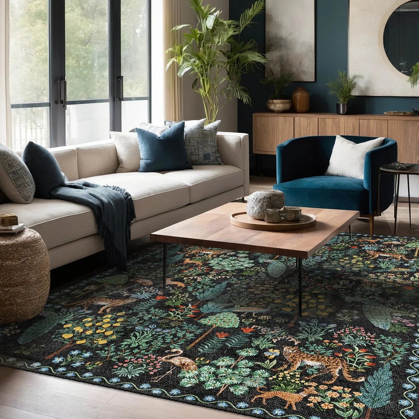 Luxury Wildlife Rug - Aladdinrugs