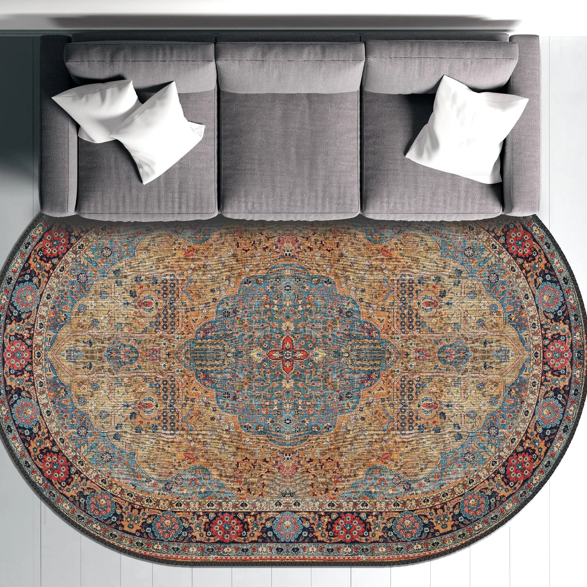 Central Medallion Rug - Aladdinrugs