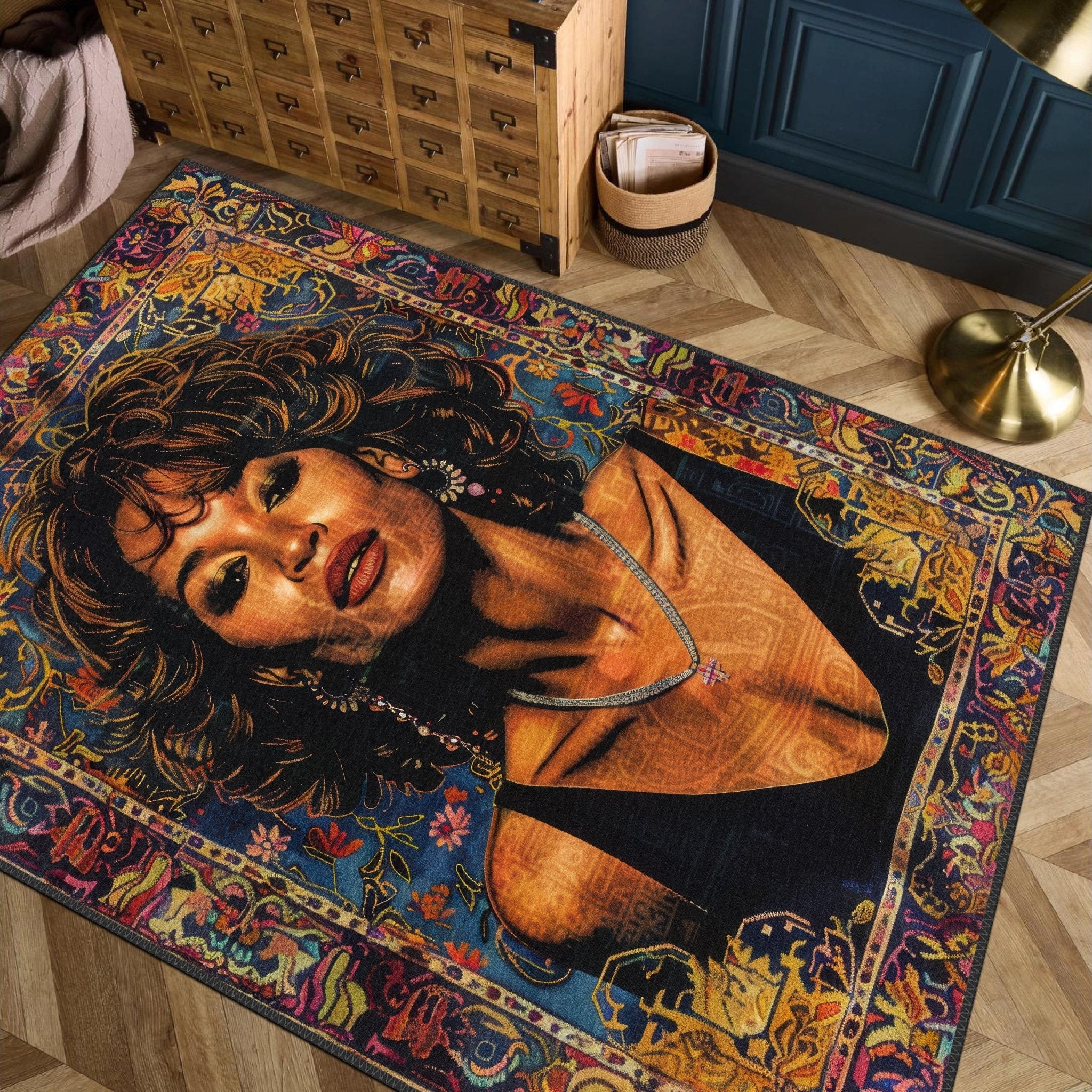 Icon Portrait Rug - Aladdinrugs