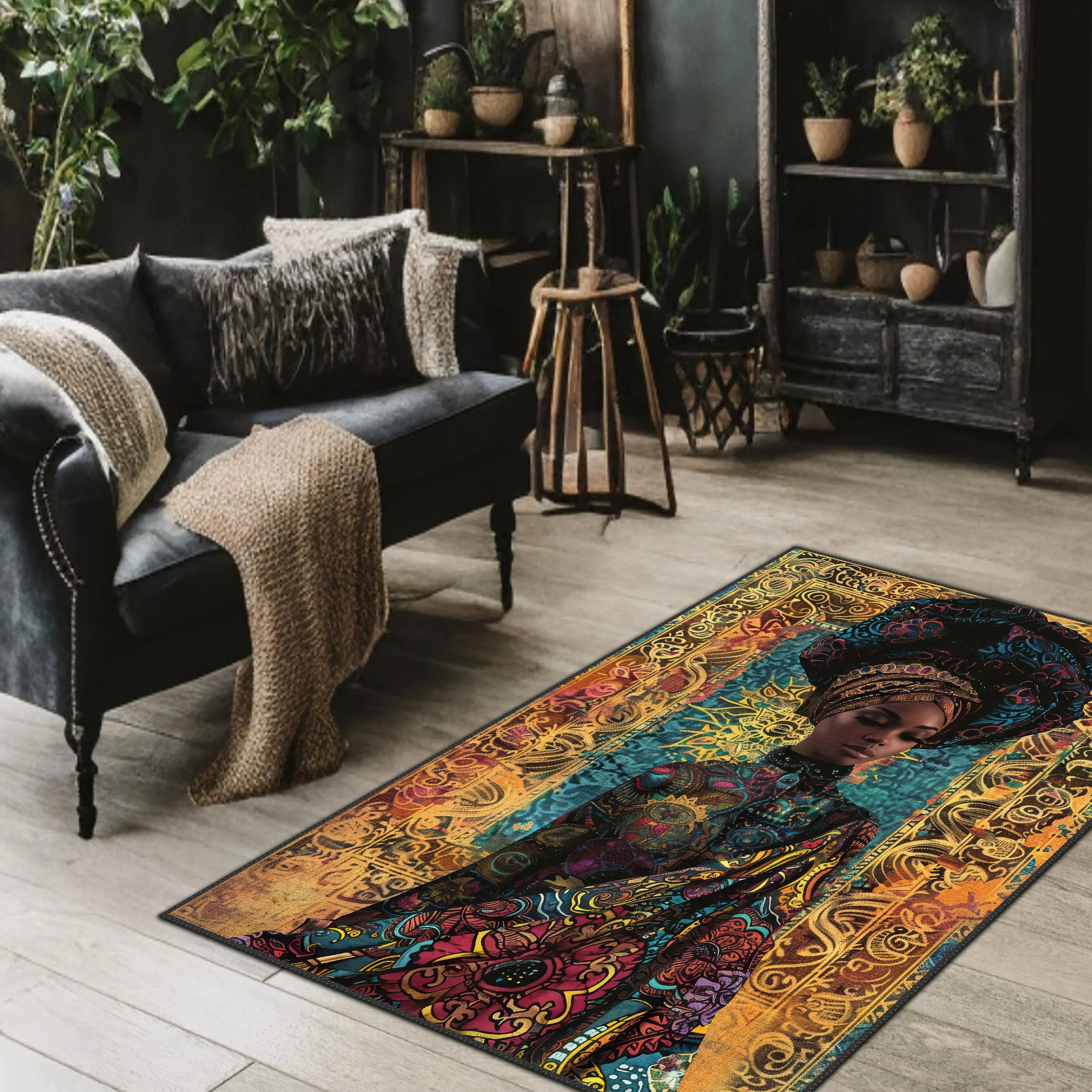 African Queen Carpet - Aladdinrugs