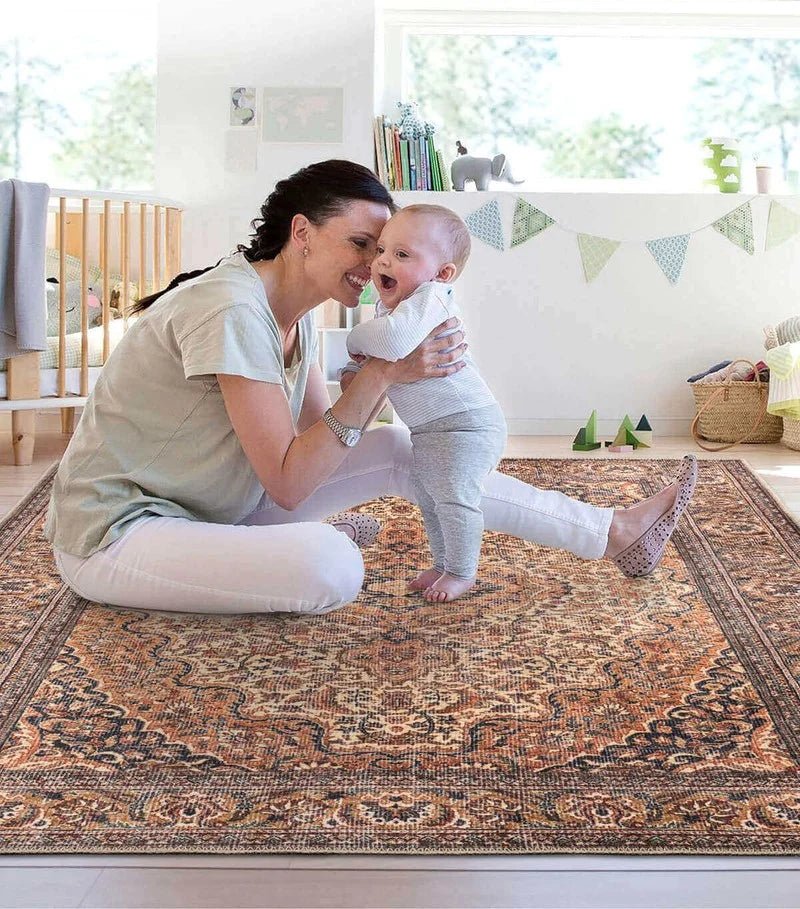 Brown Oriental Rug - Aladdinrugs