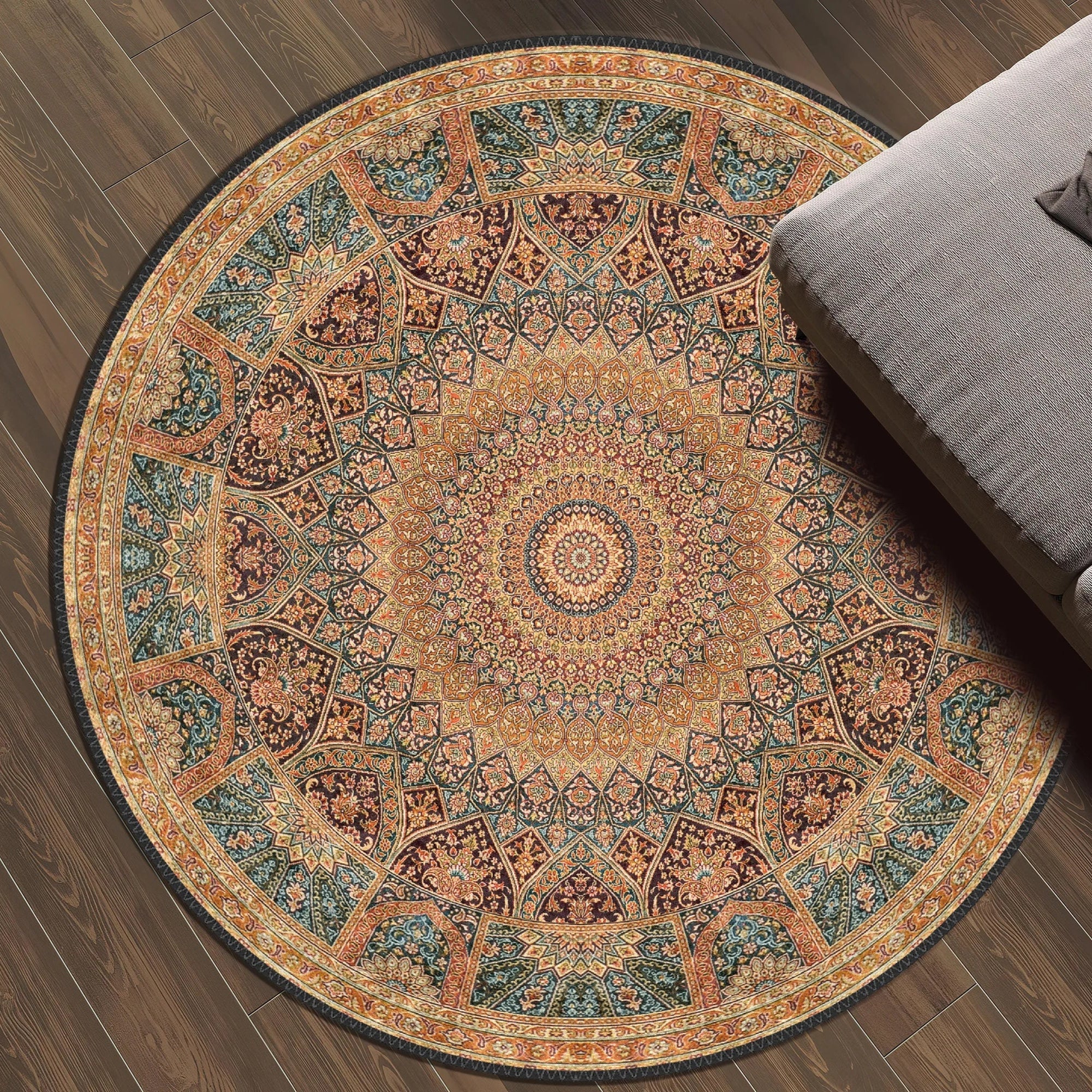 Intricate Medallion Carpet - Aladdinrugs
