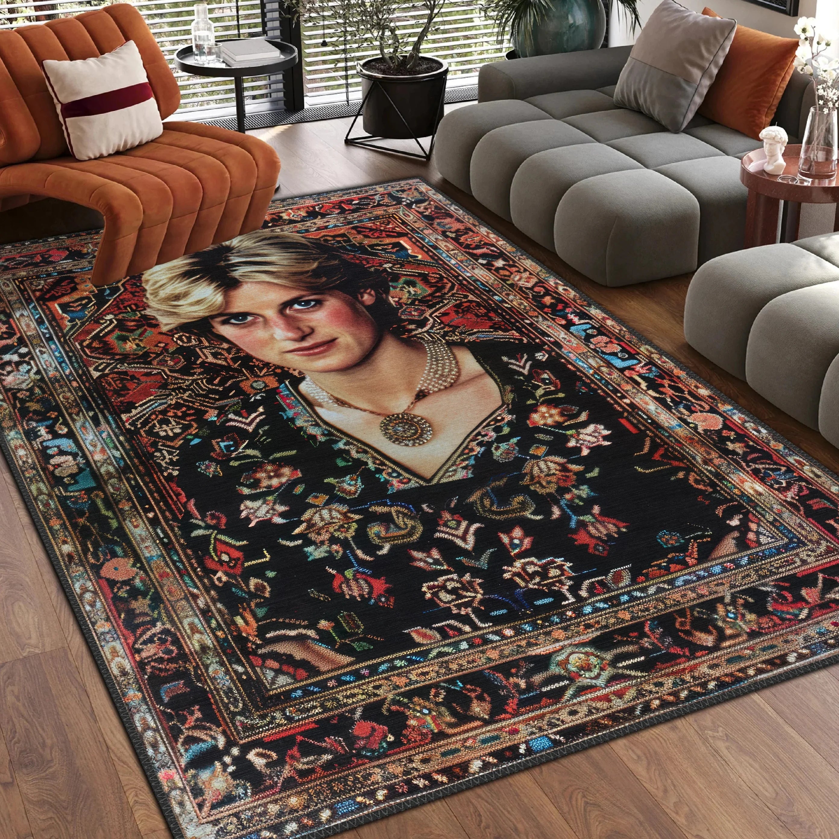Princess Diana Rug - Aladdinrugs