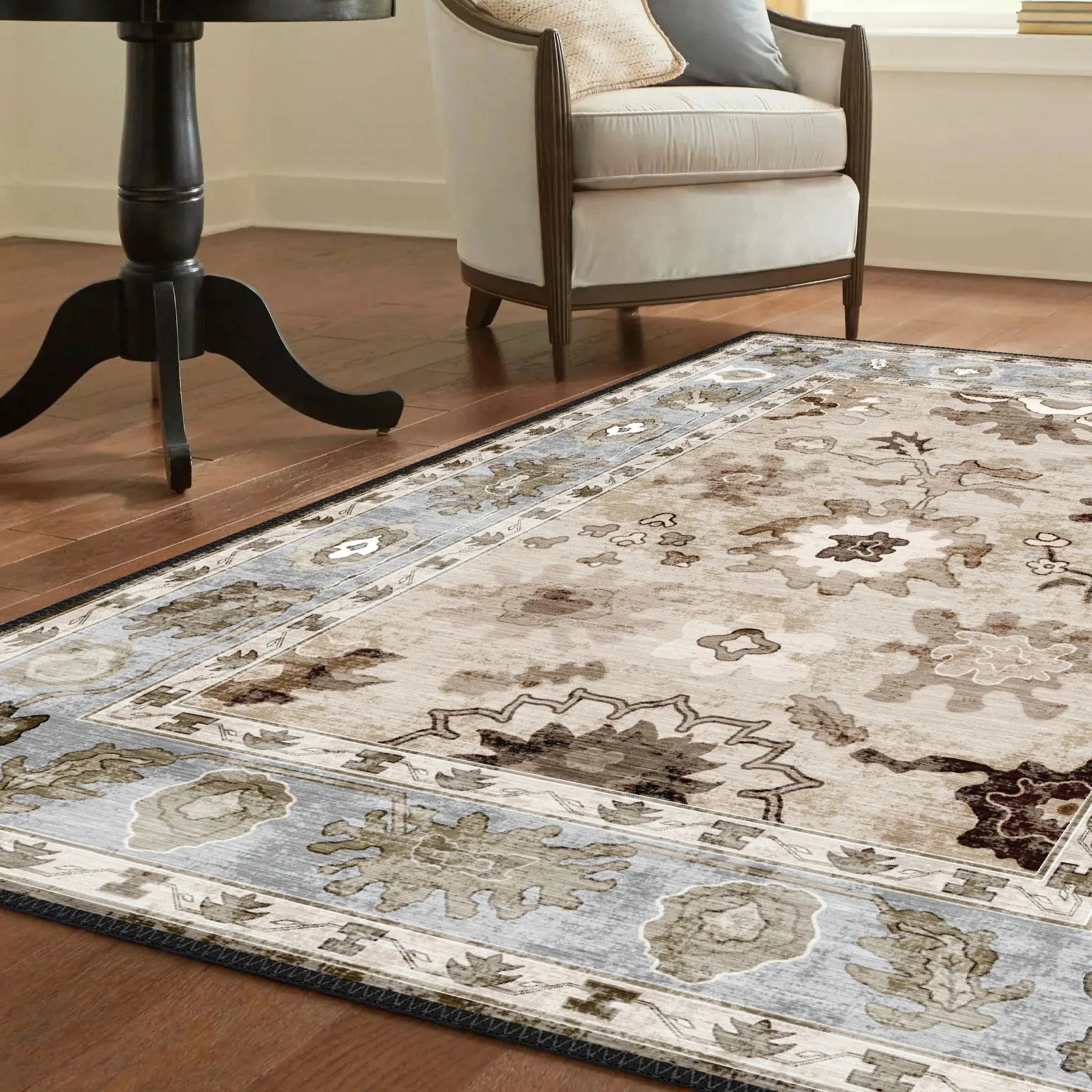 Faded Beige Rug - Aladdinrugs