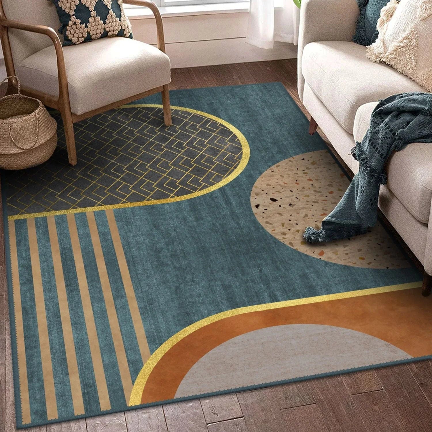 Kitchen Abstract Rug - Aladdinrugs