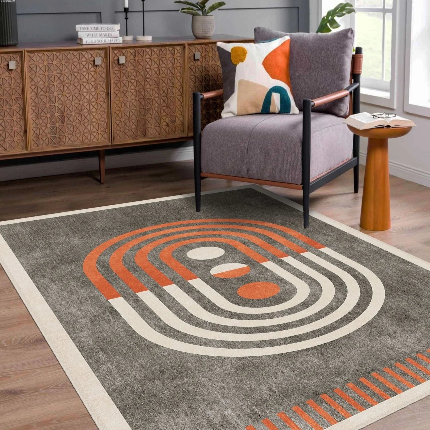 Artful Modern Runner - Aladdinrugs