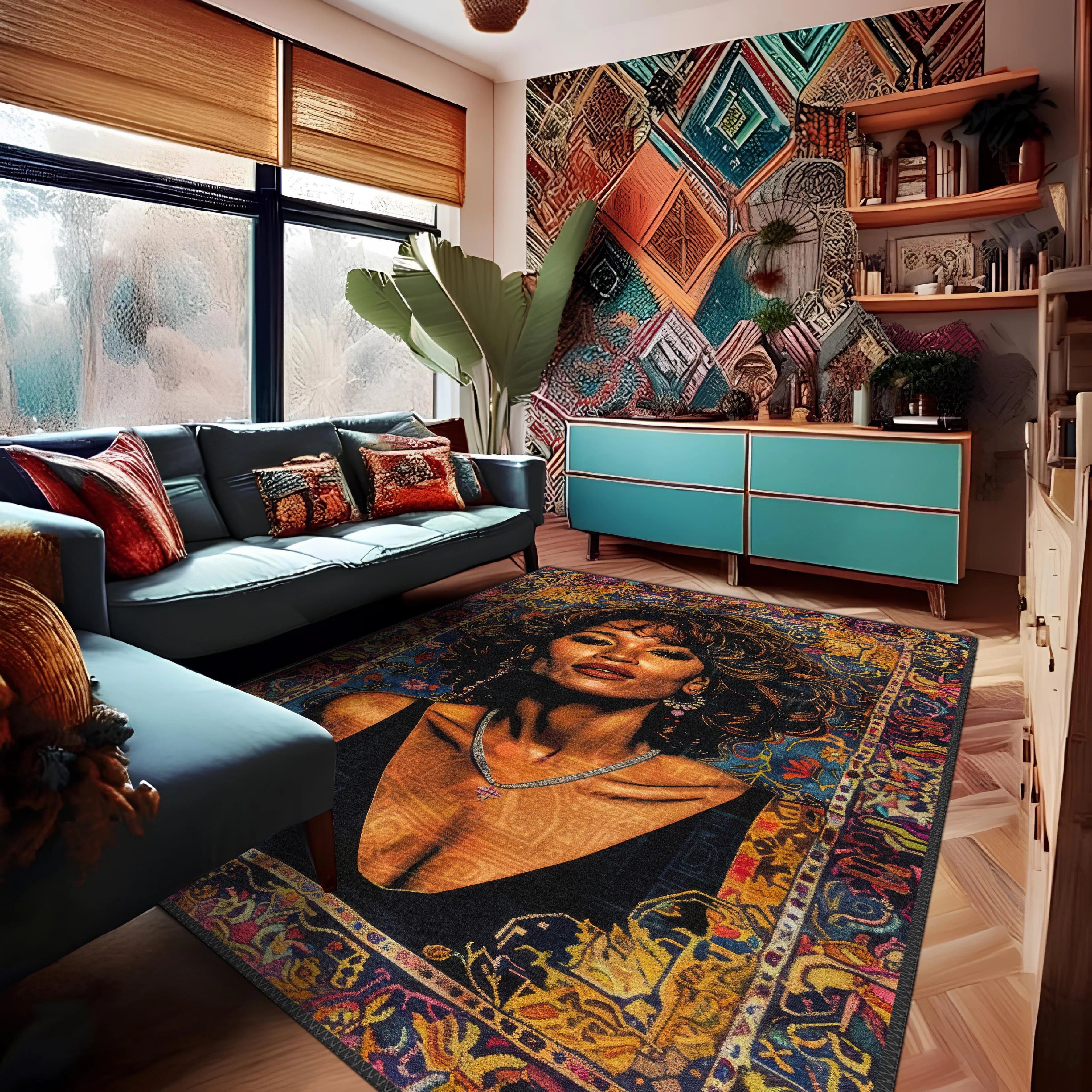 Icon Portrait Rug - Aladdinrugs