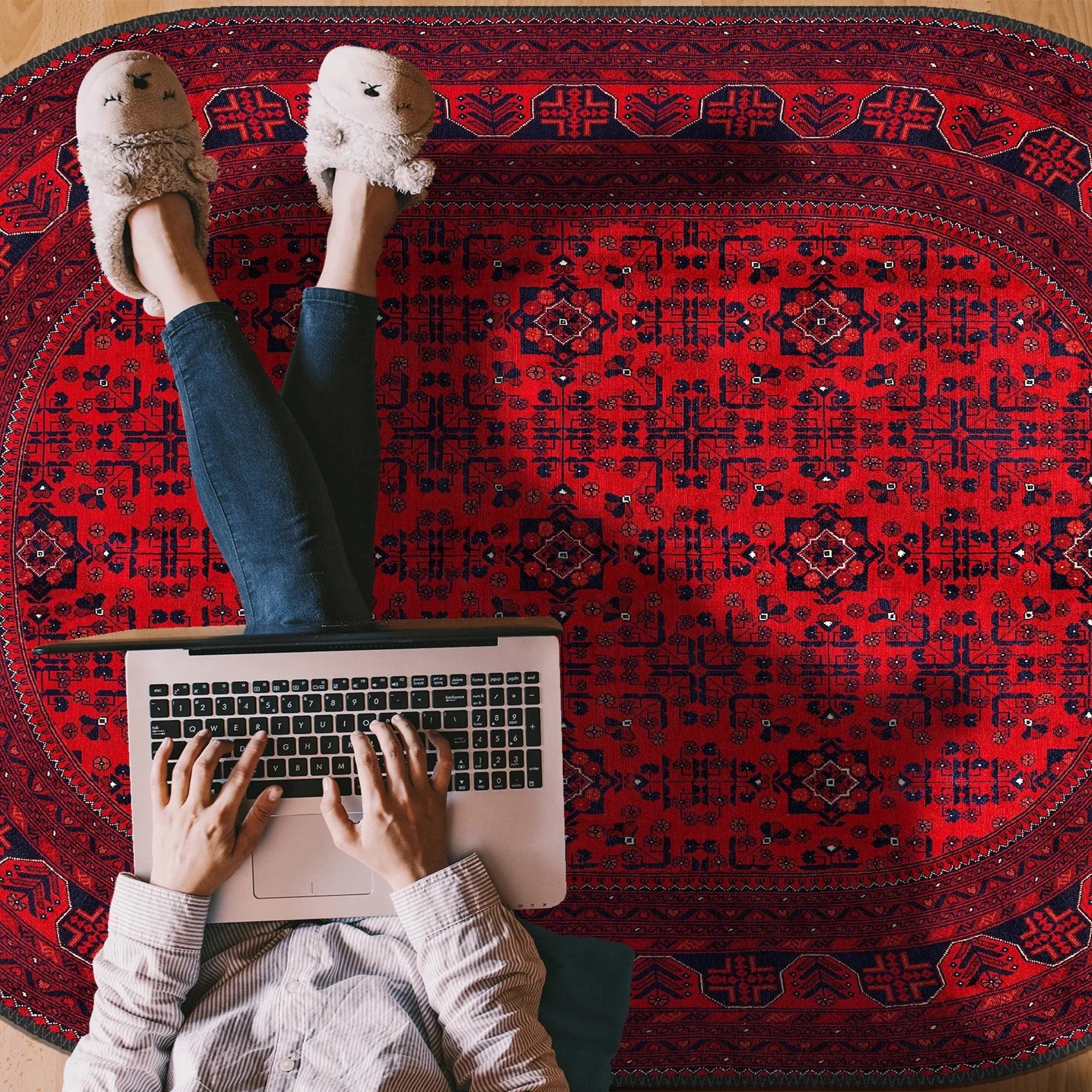 Retro Chic Carpet - Aladdinrugs