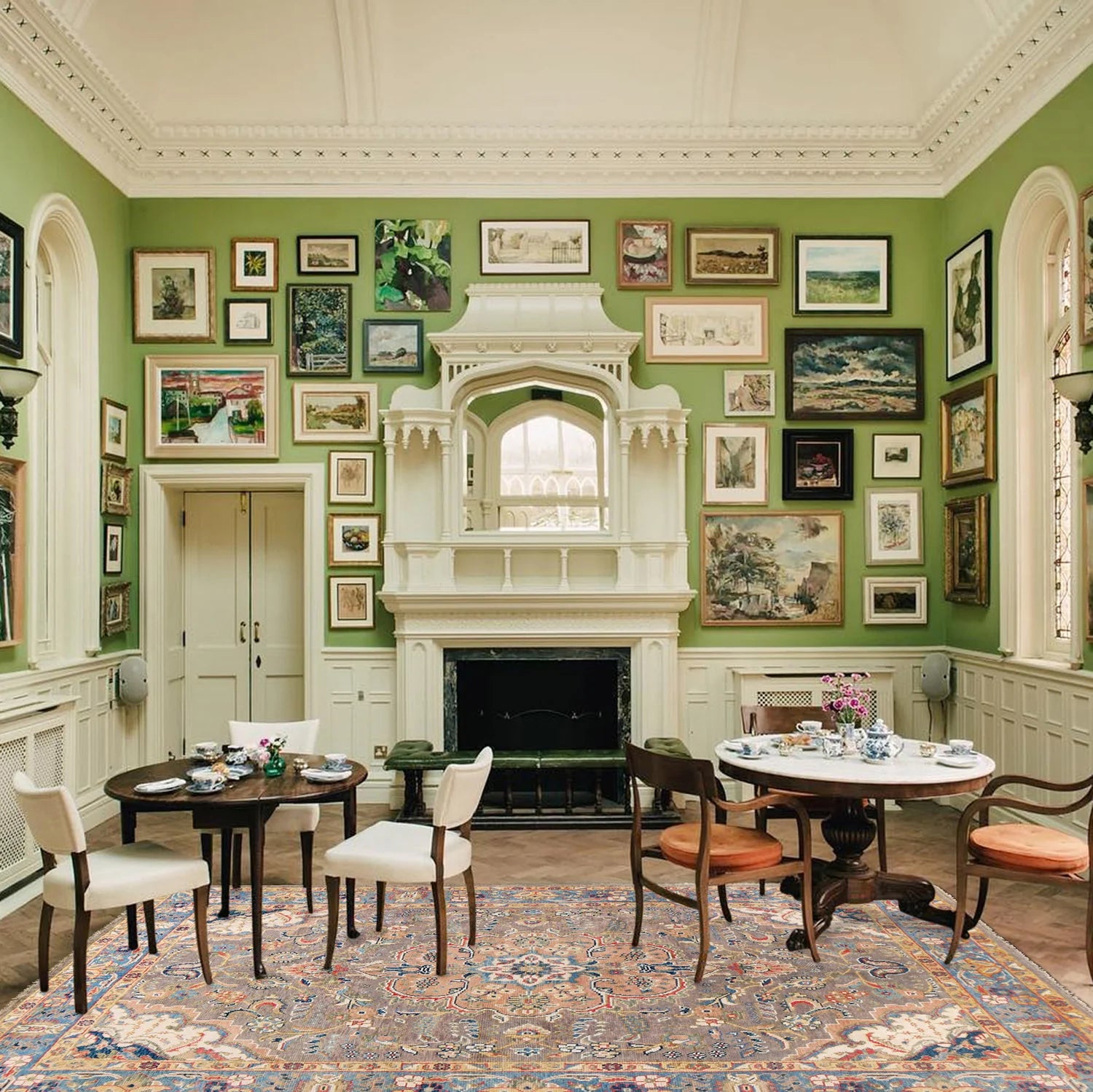 Hand Made Persian Design Heriz Rug 200 x 292 (cm) - No. G27069