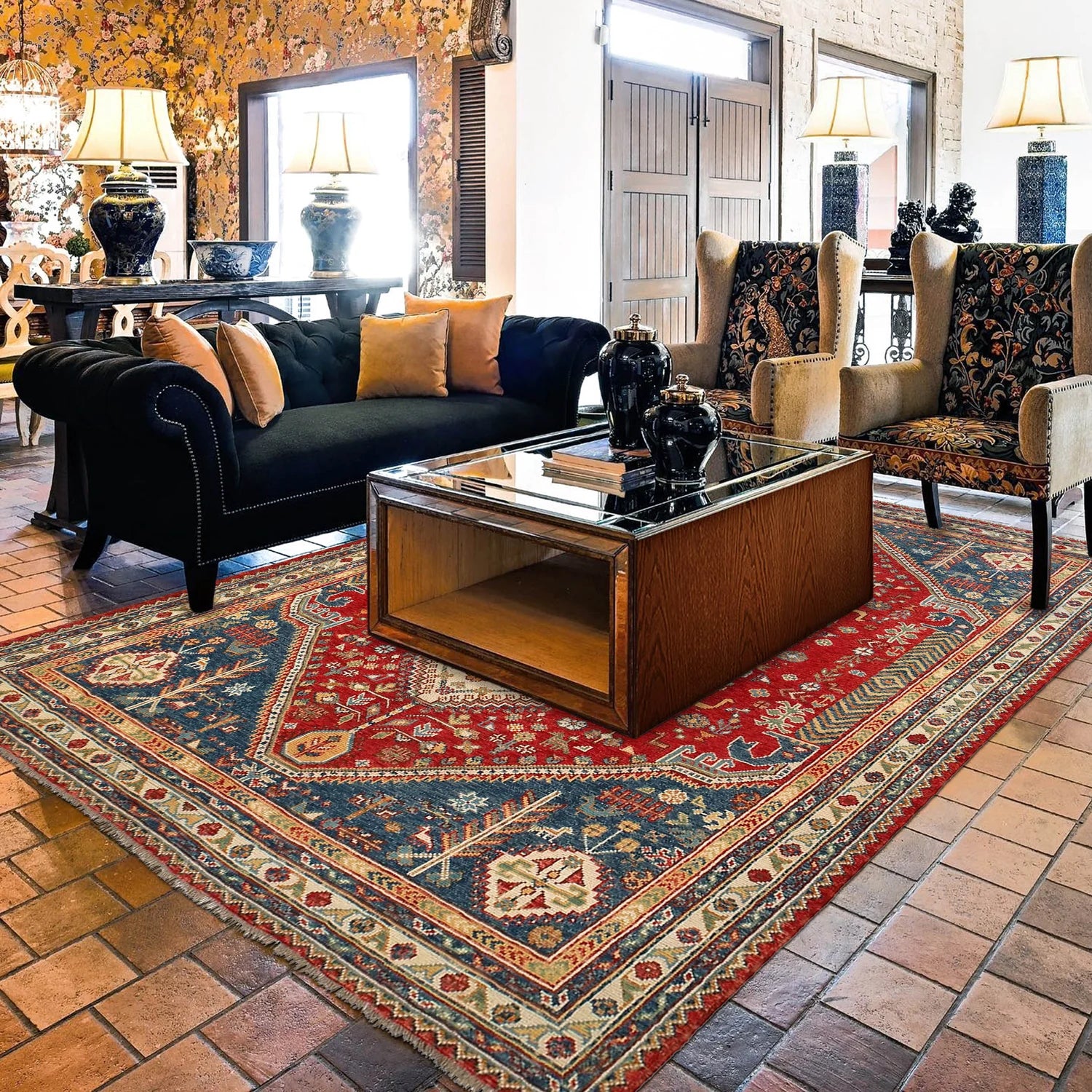 Persian Shirazi Design Rug 205 x 293 (cm) - No. G27087