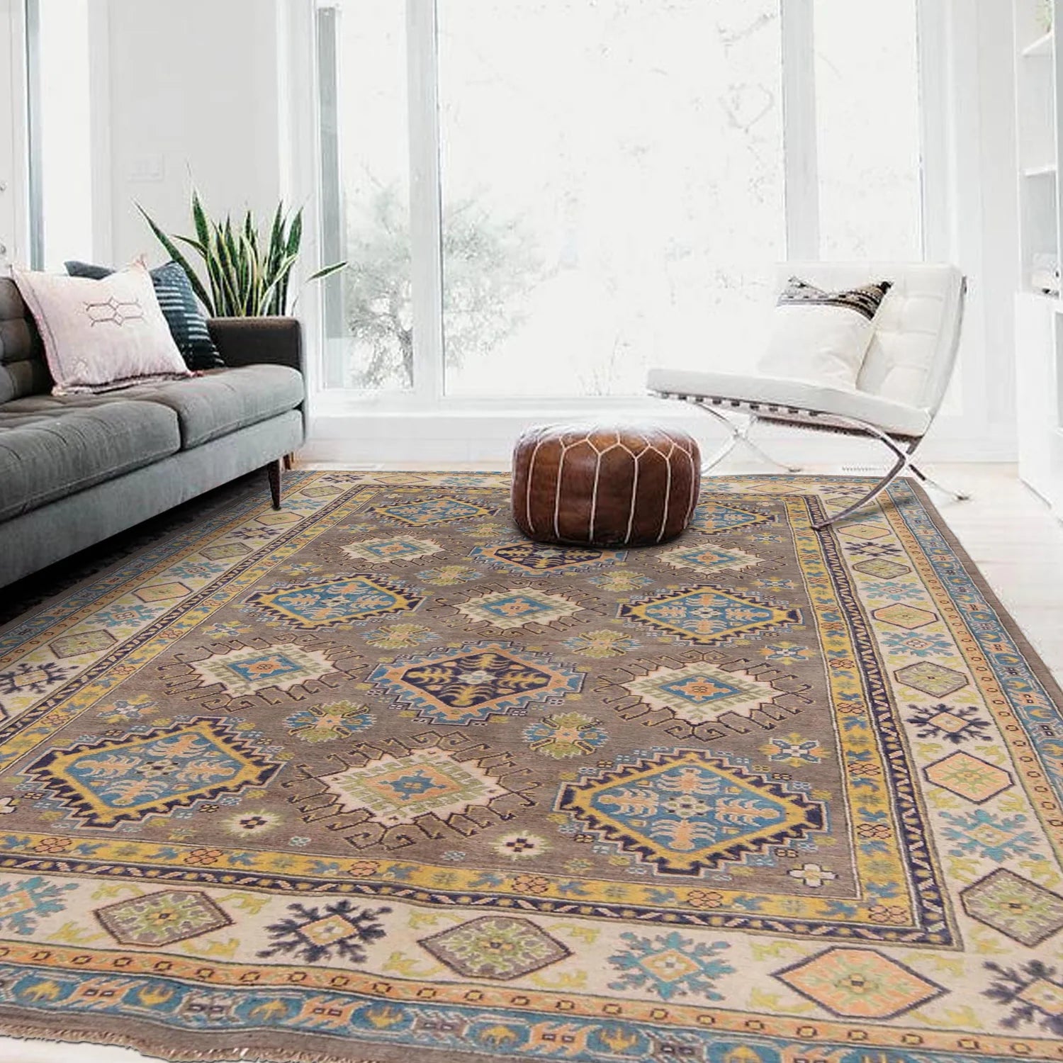 Brown Kazak Rug 177 x 256 (cm) - No. G33098