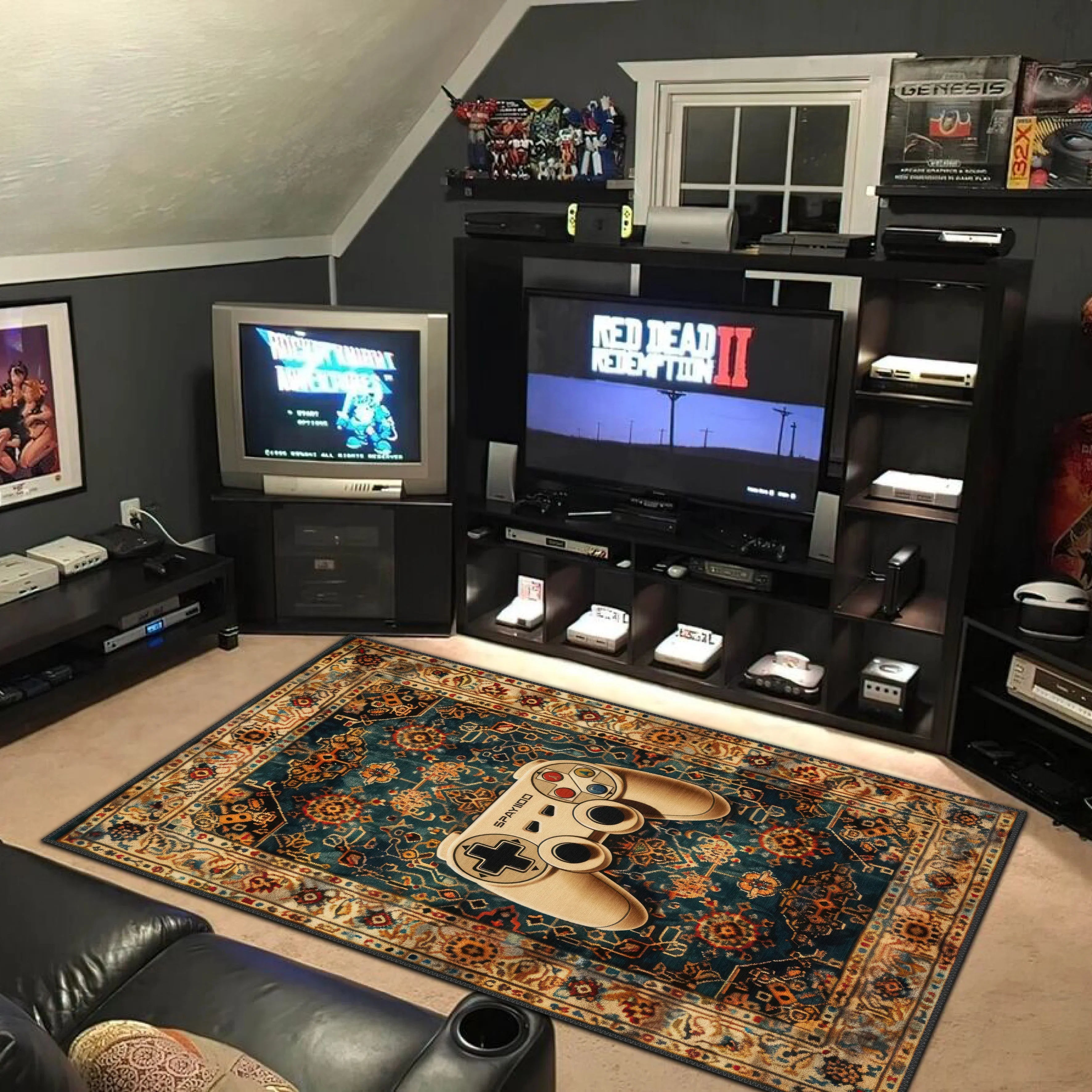 Gamer's Paradise Rug - Aladdinrugs
