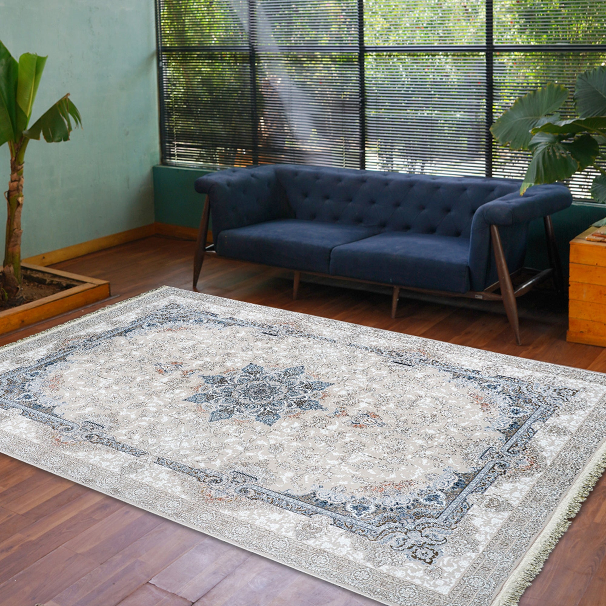 Garden Luxury Persian - Style Rug - 77015 - Aladdinrugs
