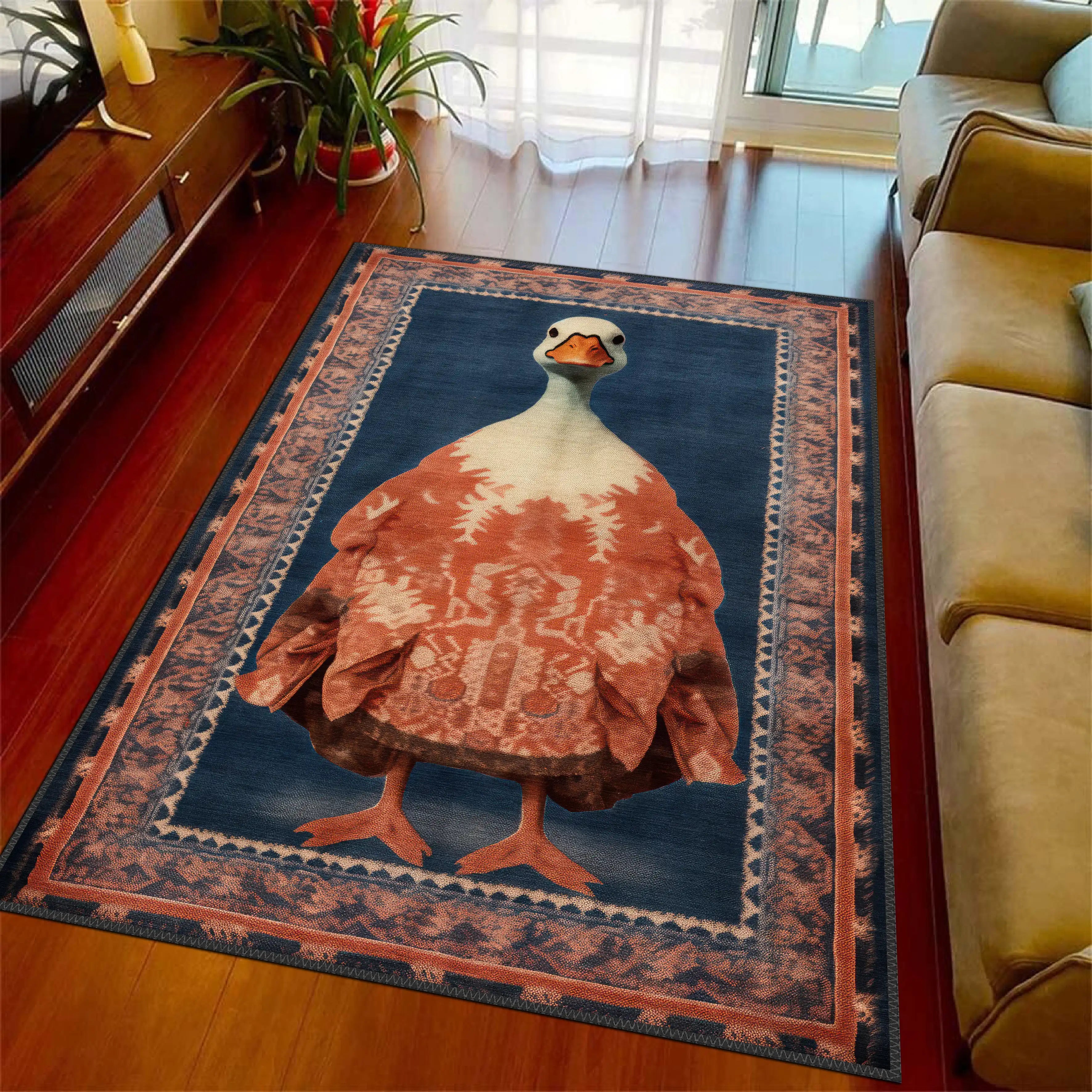 Rustic Duck Carpet - Aladdinrugs