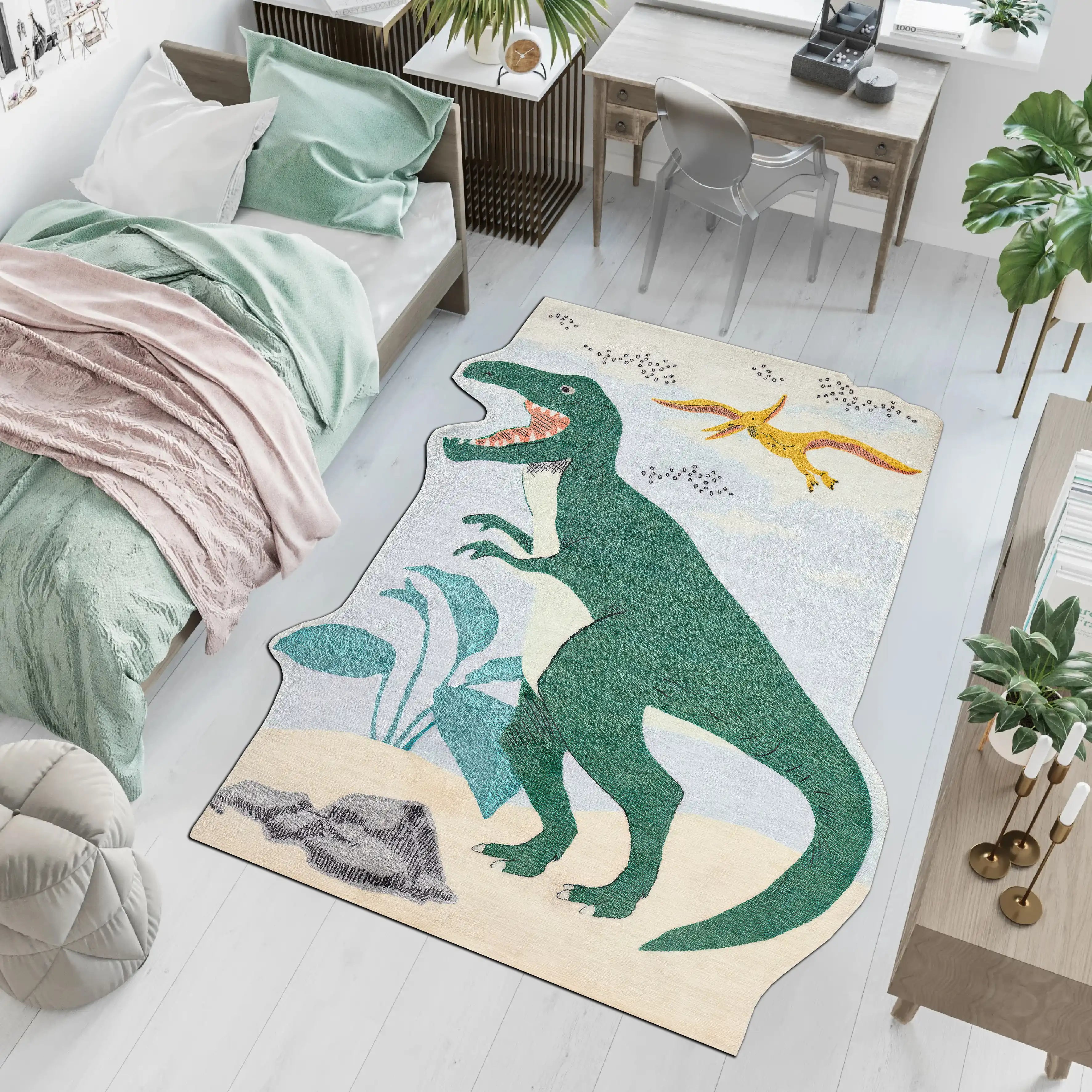 Dinosaur Kids Rug - Aladdinrugs
