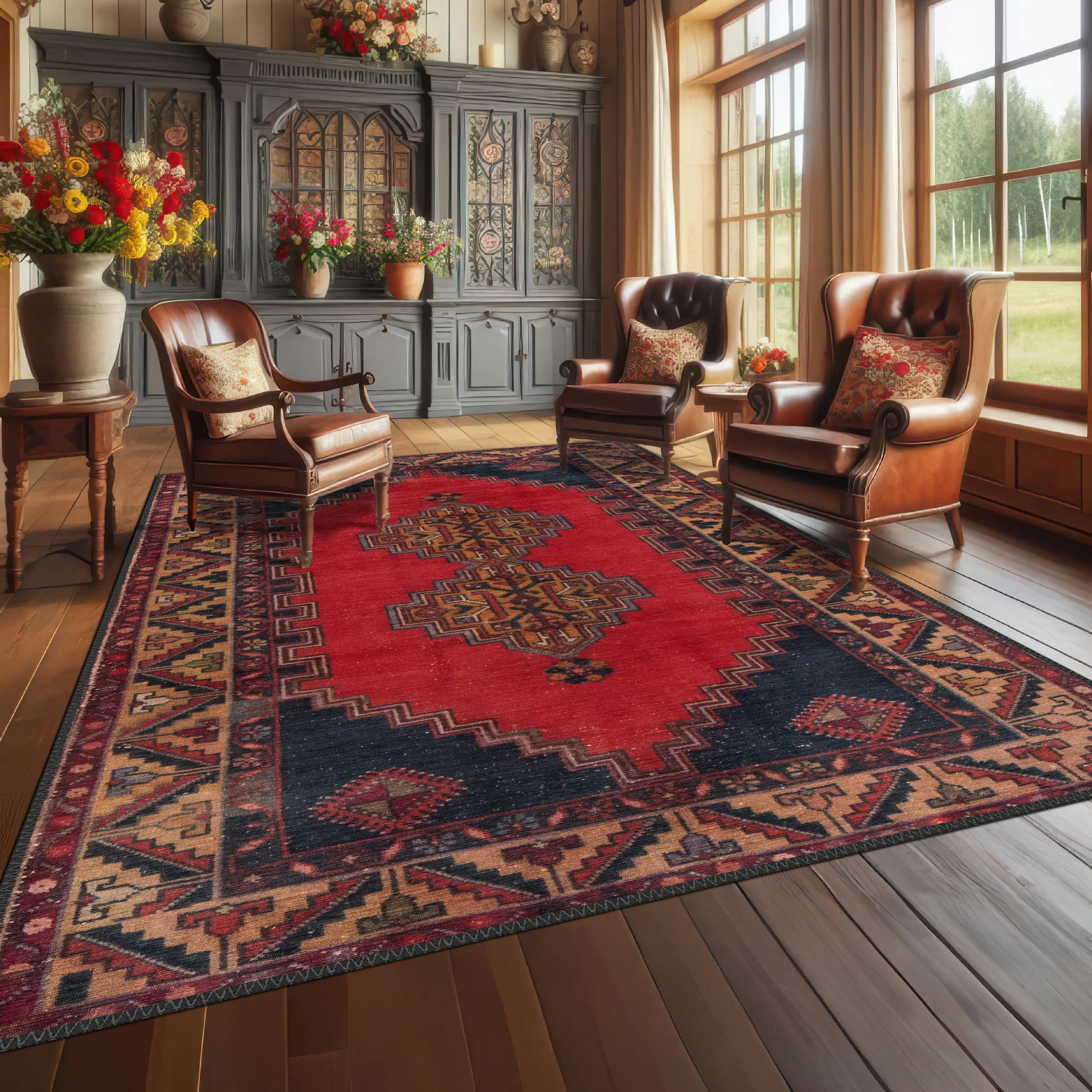 Tribal Medallion Rug - Aladdinrugs