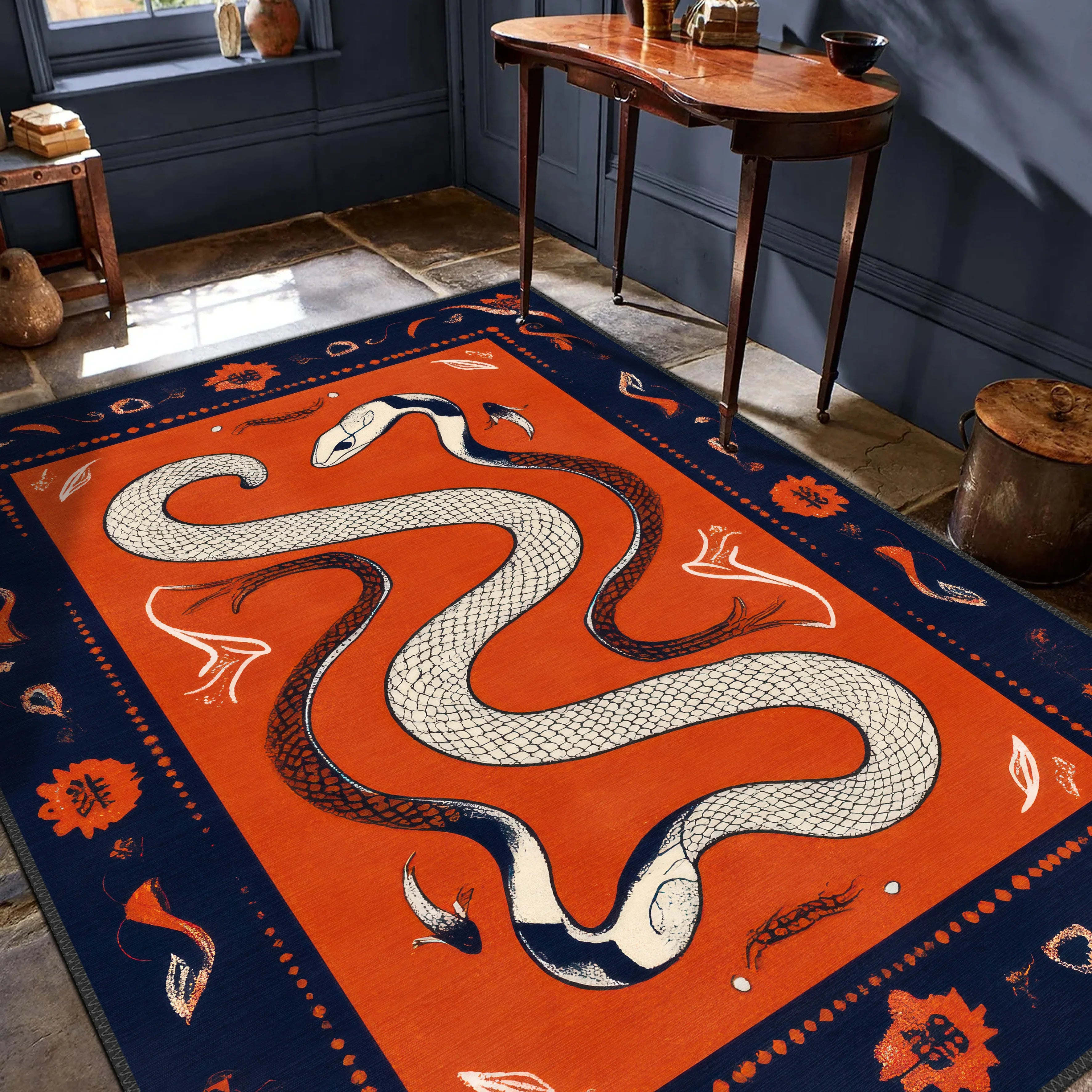 Majestic Serpent Rug - Aladdinrugs