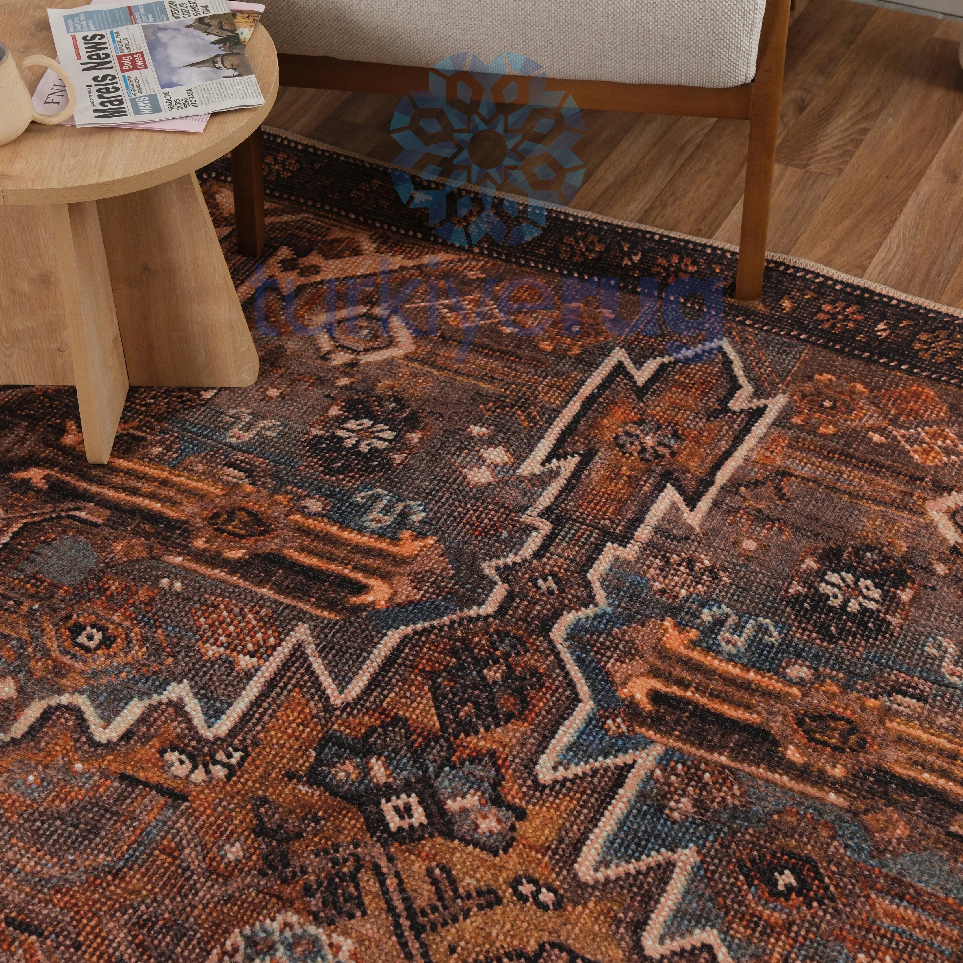 Richly Detailed Rug - Aladdinrugs