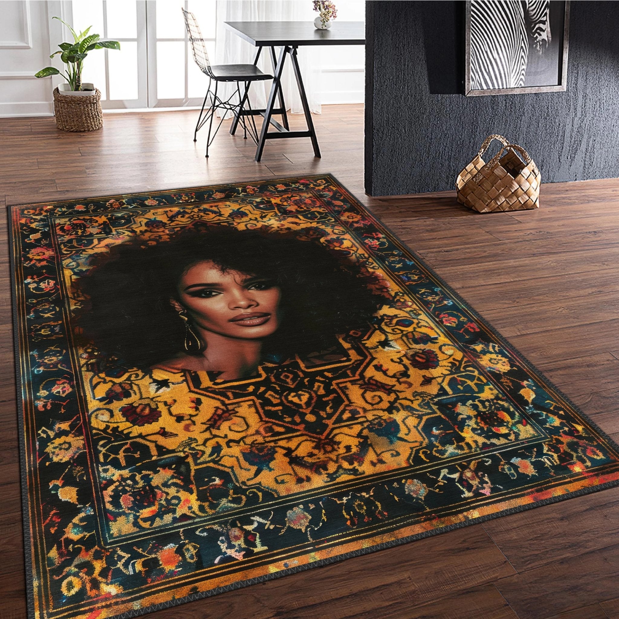 Artistic Music Icon Rug - Aladdinrugs