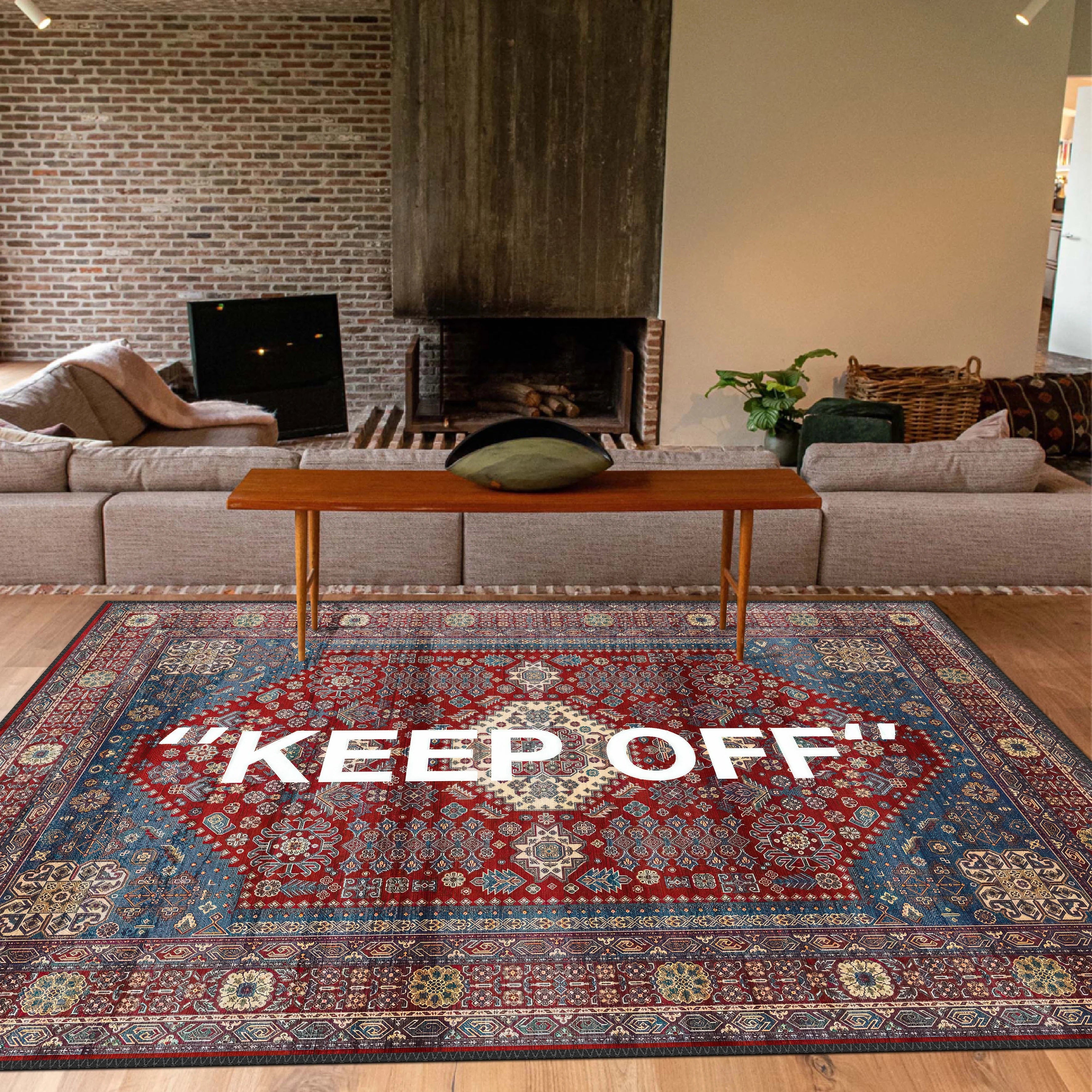 KEEP OFF Oriental Rug - Aladdinrugs