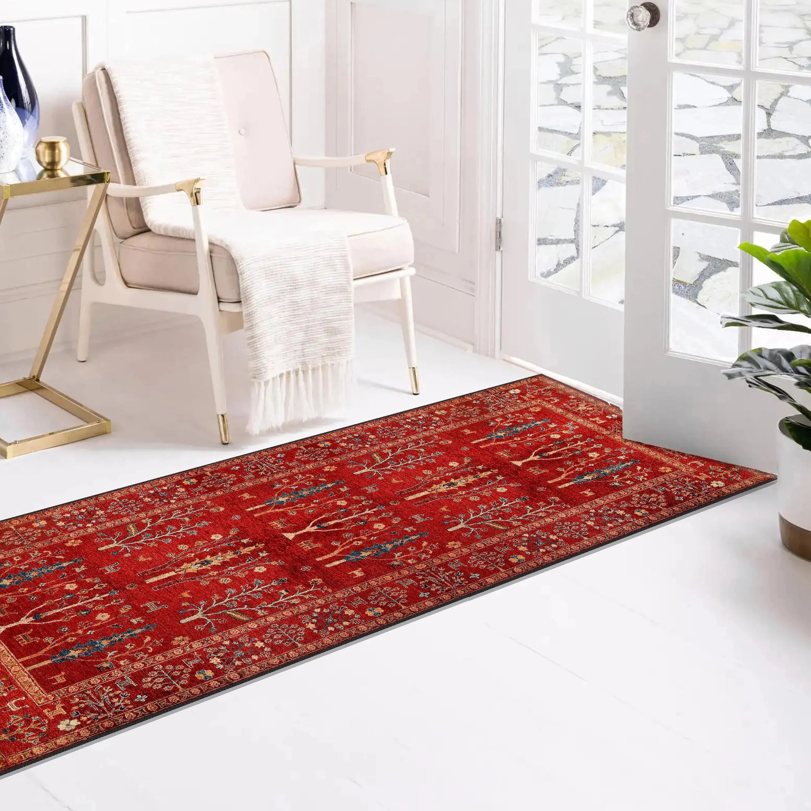 Tree and Animal Motifs - Aladdinrugs