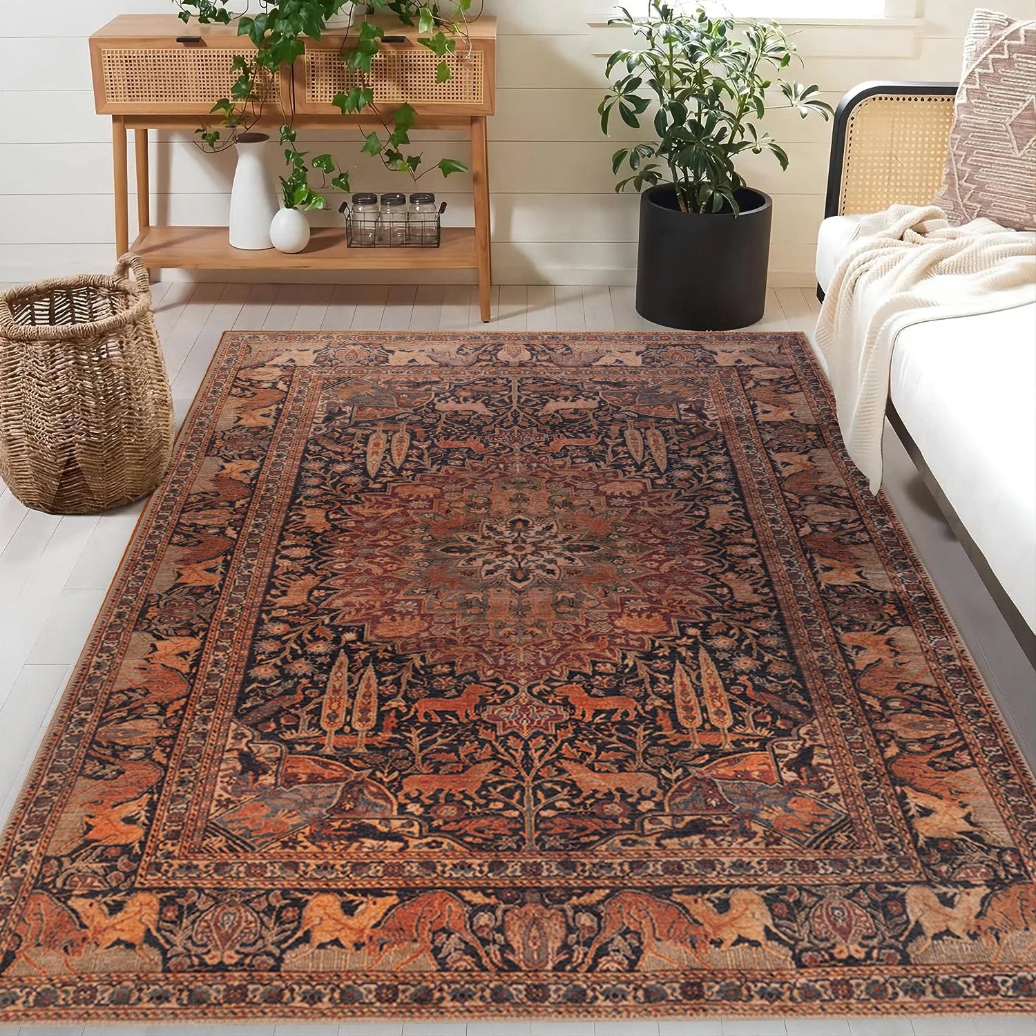 Rustic Oriental Rug - Aladdinrugs
