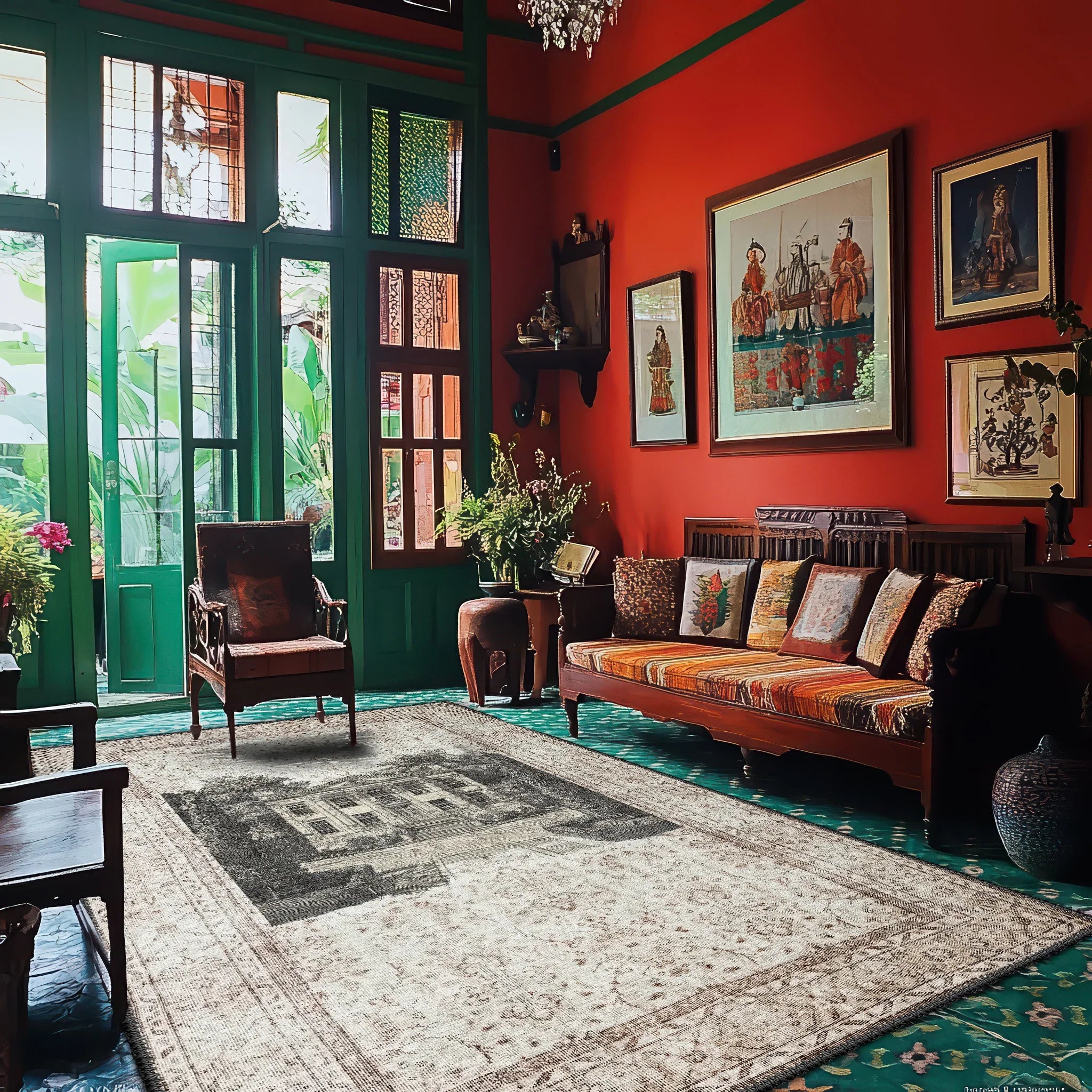 Historic Style Carpet - Aladdinrugs