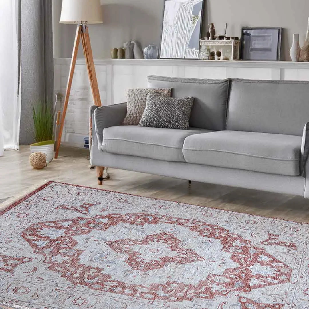 Emerald Rustique Rug – 2301A-ROSE/ROSE