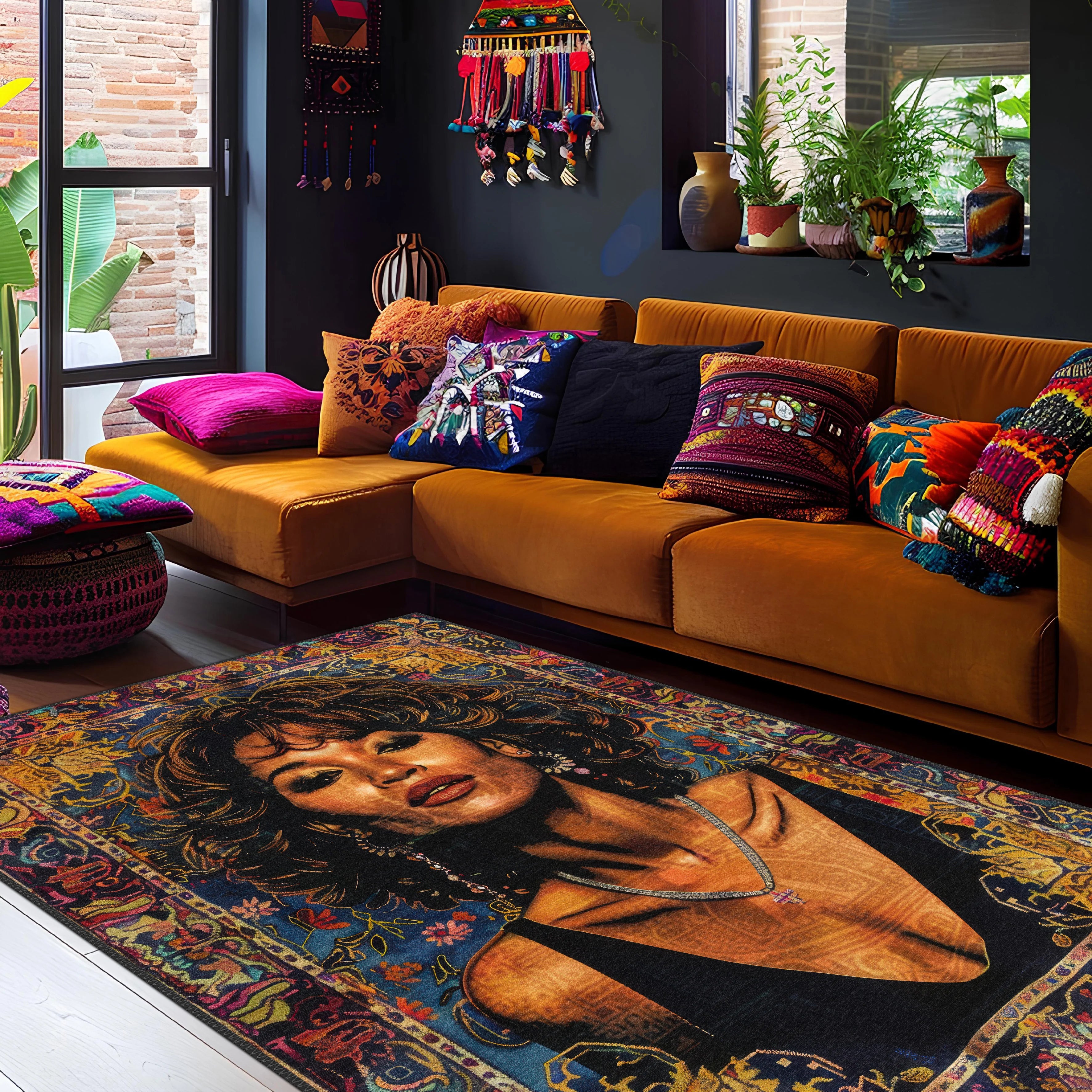 Icon Portrait Rug - Aladdinrugs