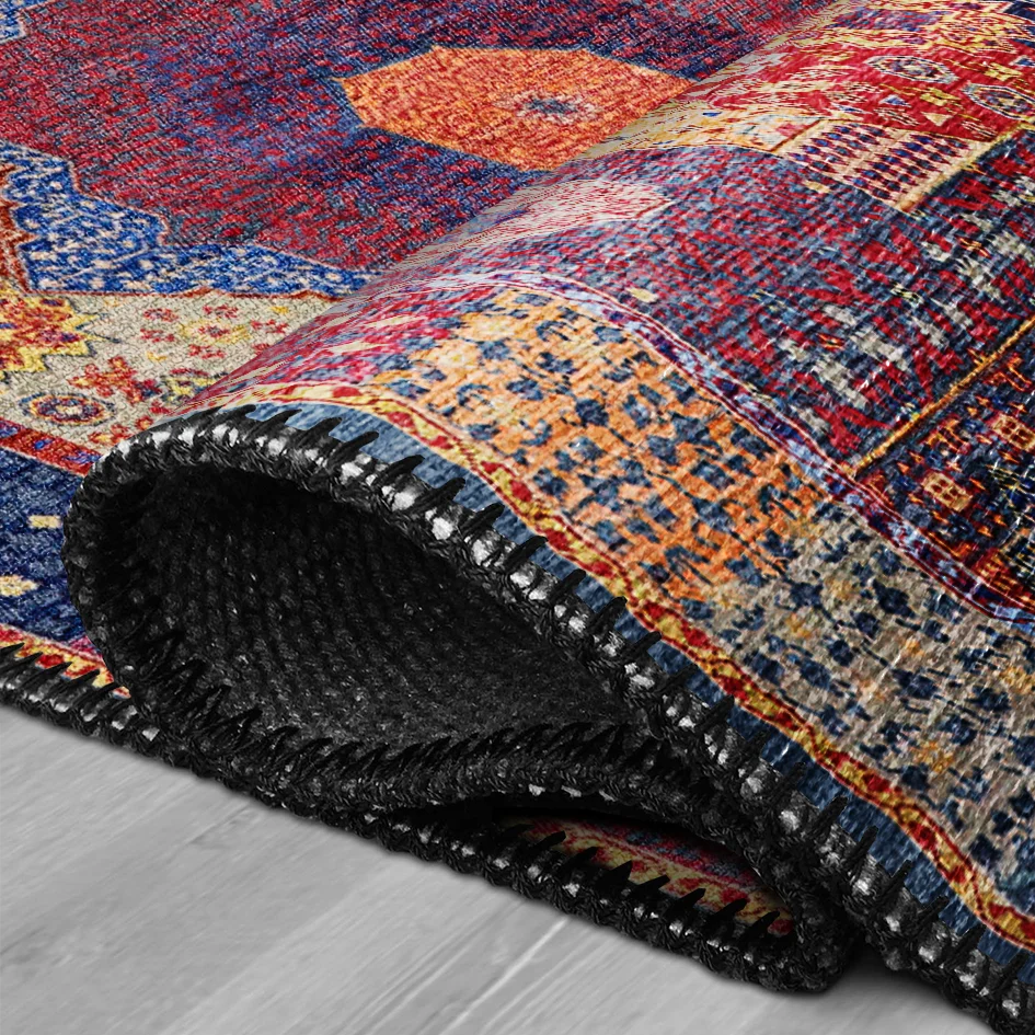Colorful Patchwork Area Rug - KL 422