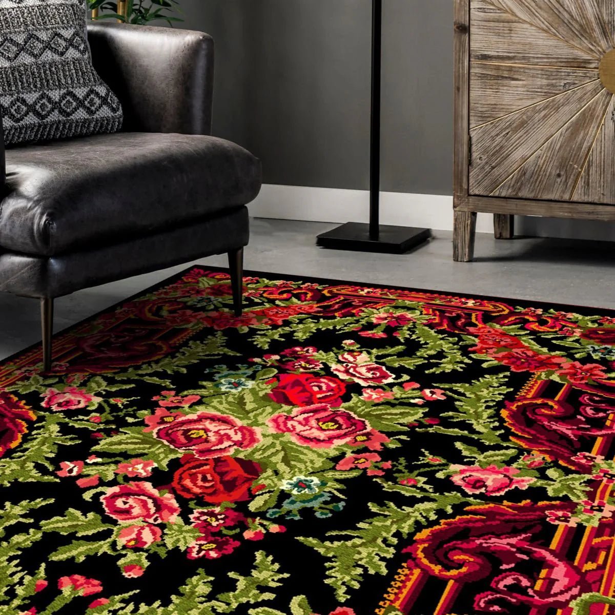 Karabagh Floral Runner - Aladdinrugs