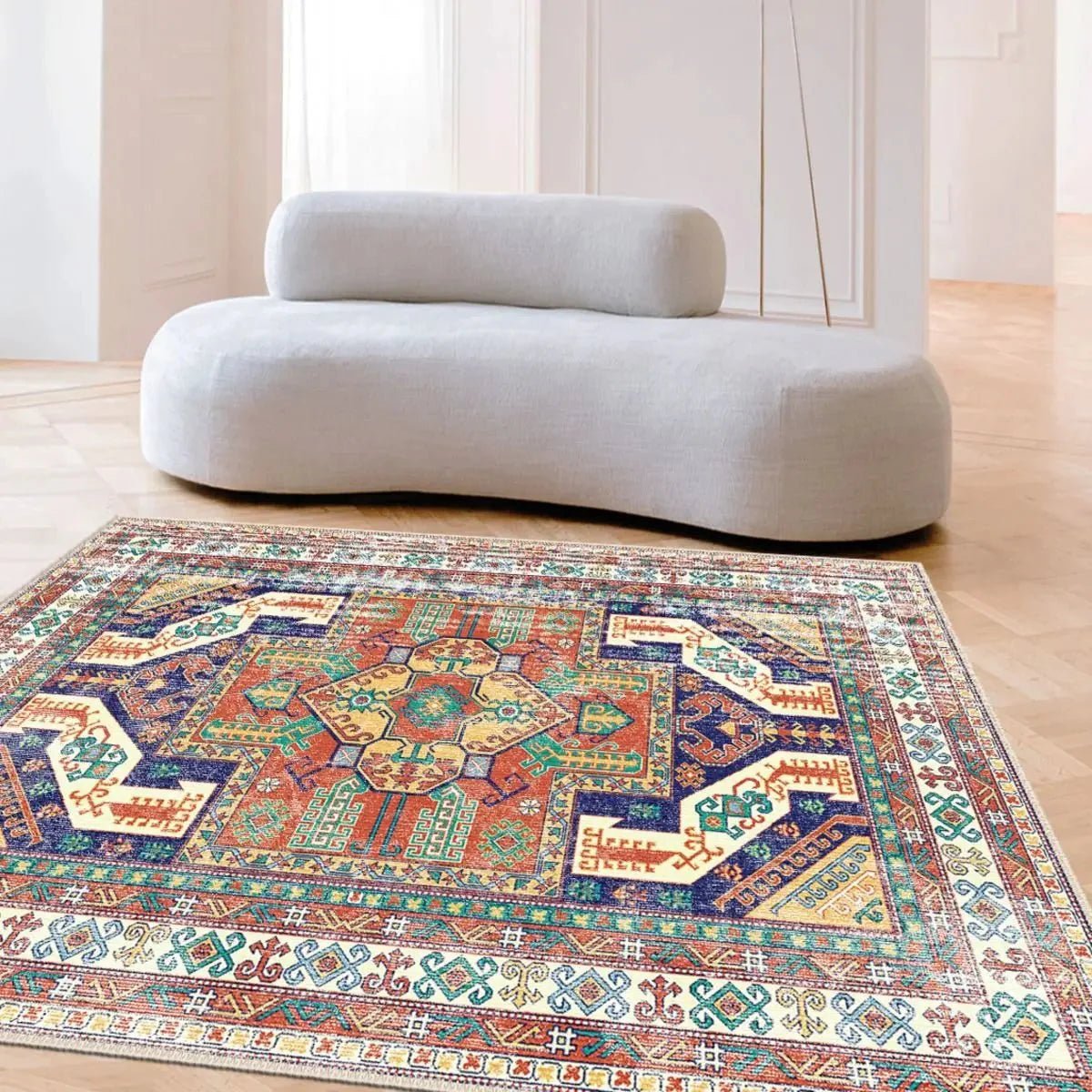 Kazakh Runner Rug - Aladdinrugs
