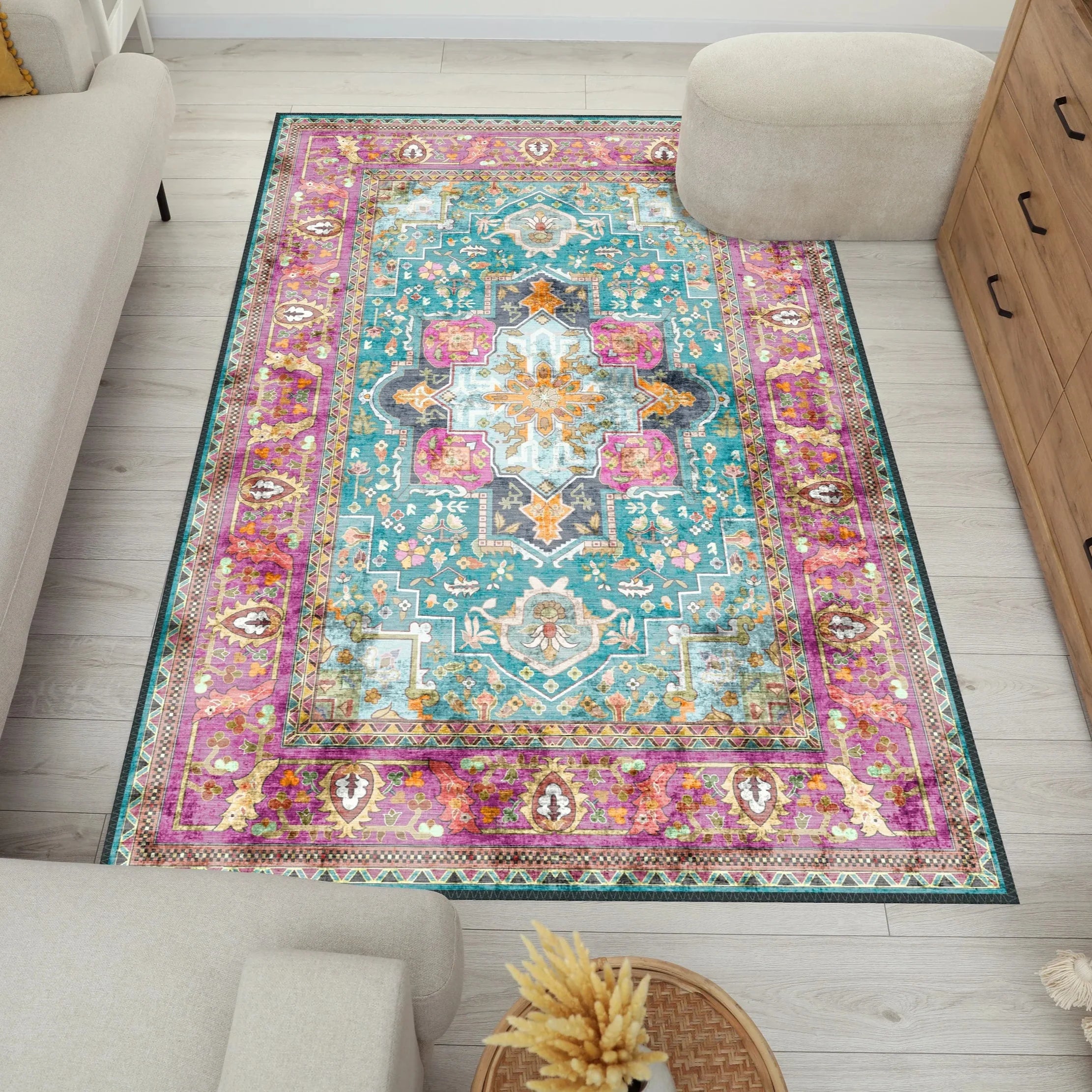 Stunning Medallion Rug - Aladdinrugs