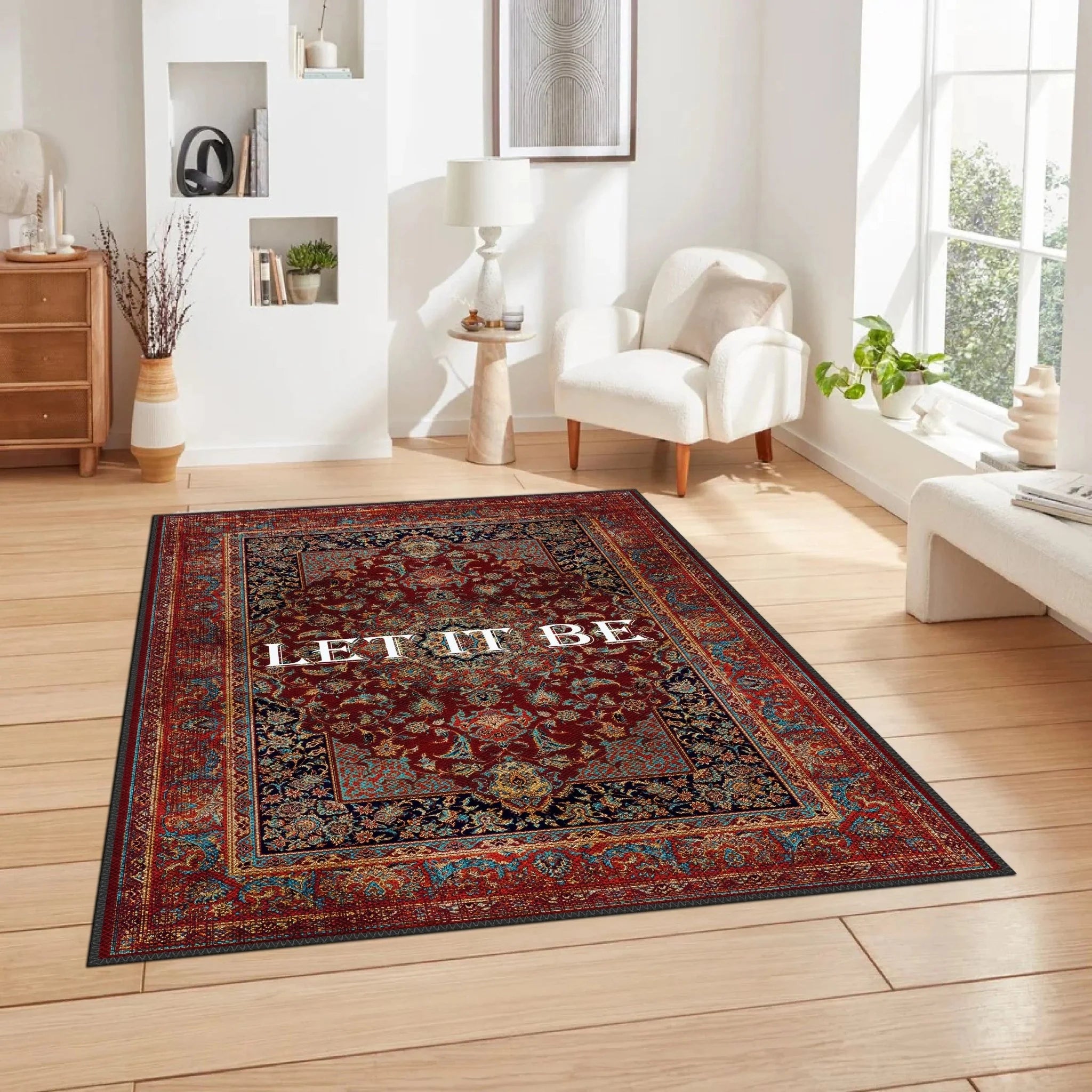 Let it Be - Oriental Art Rug - Aladdinrugs