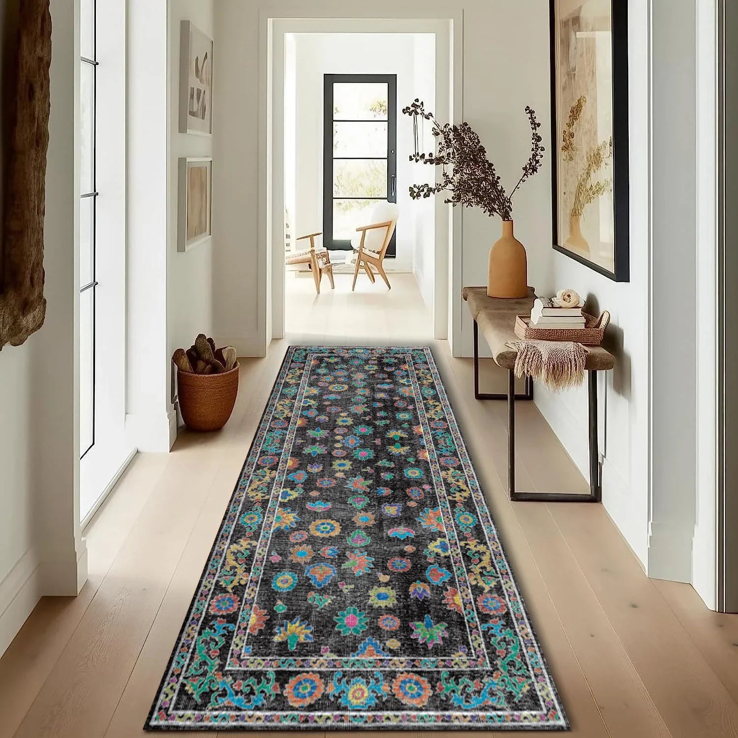 Floral Artistry Runner - Aladdinrugs