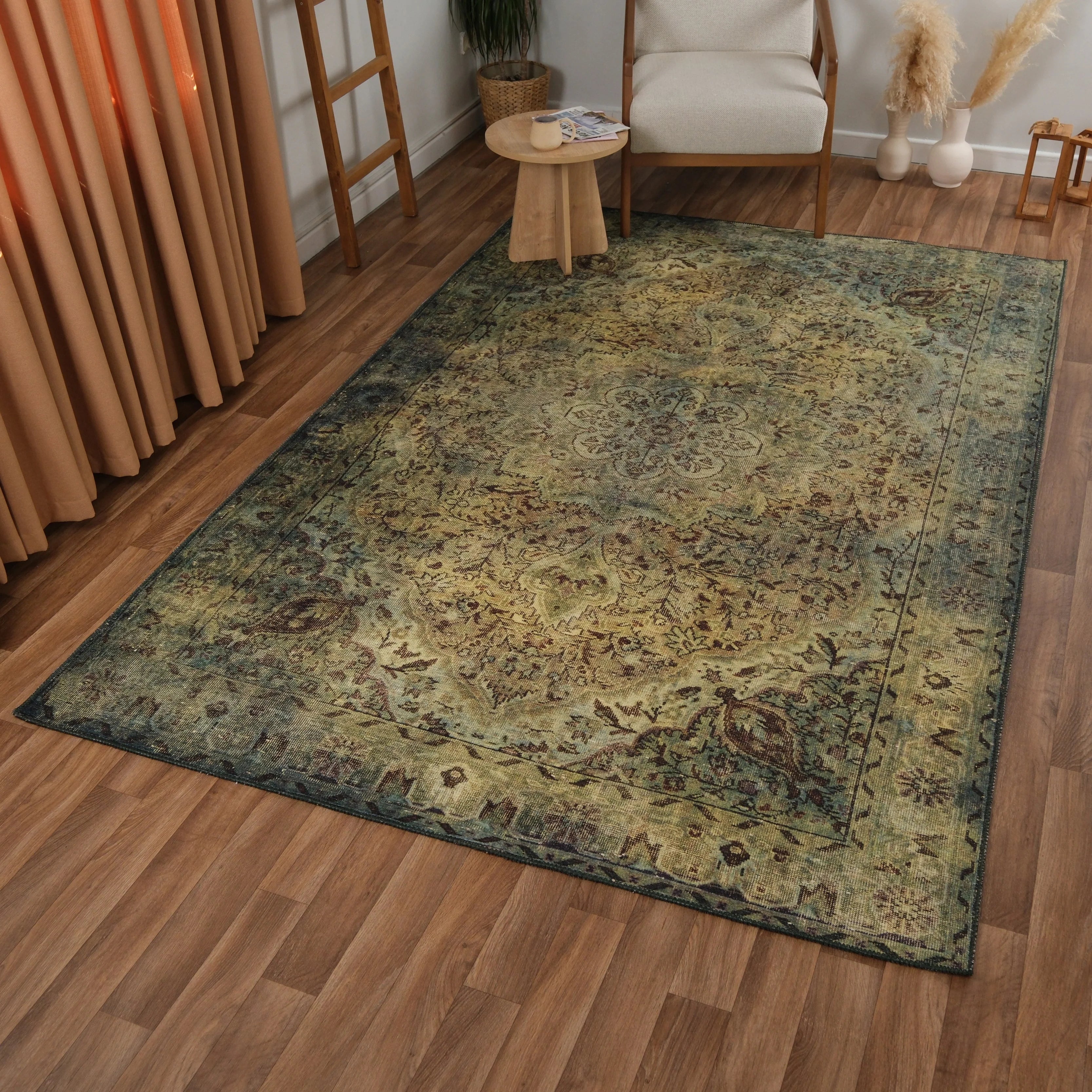 Green Persian Rug - Aladdinrugs