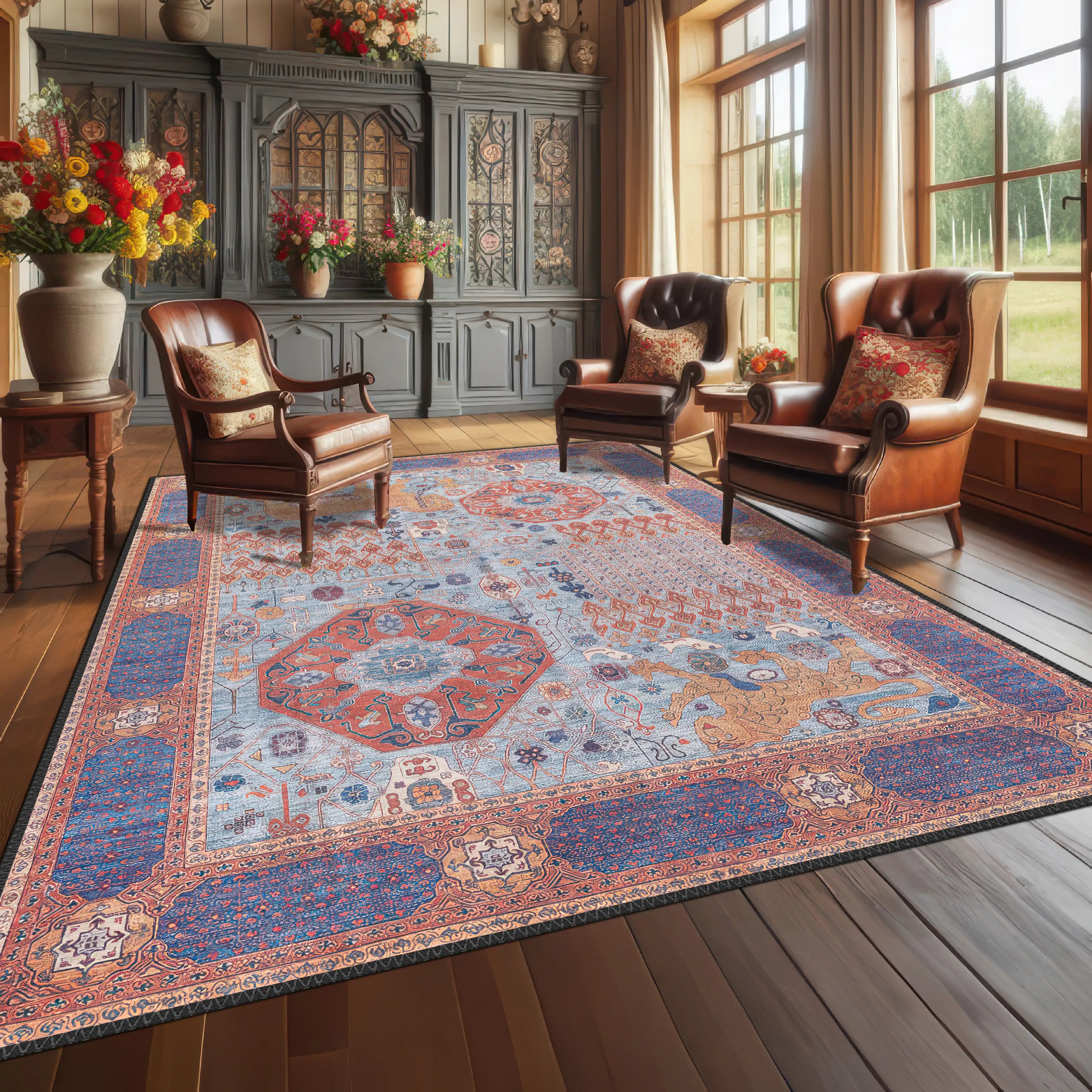 Mythical Luxurious Rug - Aladdinrugs
