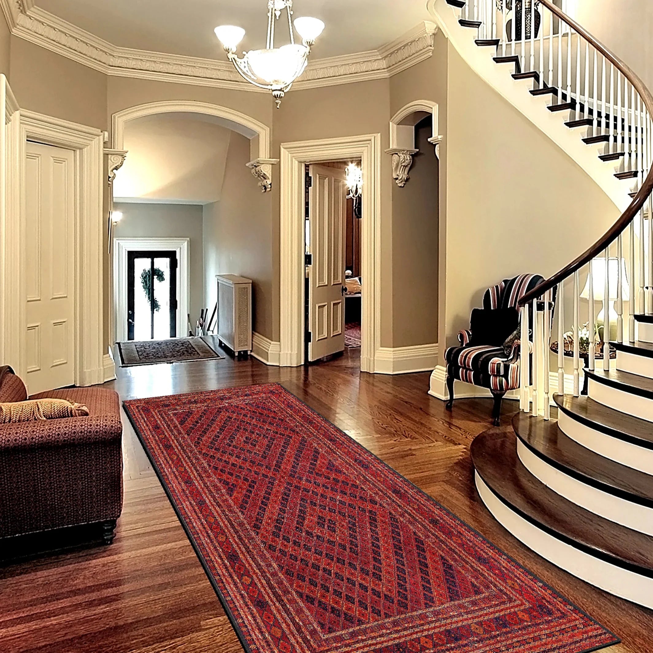 Tribal Round Rug - Aladdinrugs