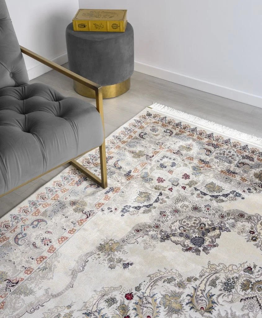 Minyatur Vintage Palace Oval Center Rug