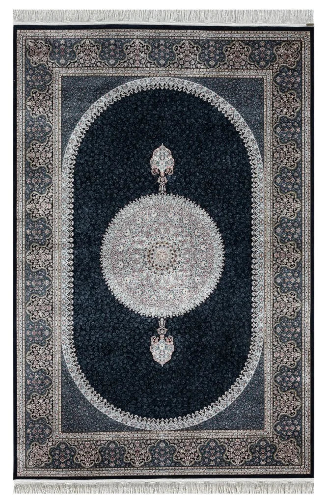 Minyatur Oval Medallion Persian Rug