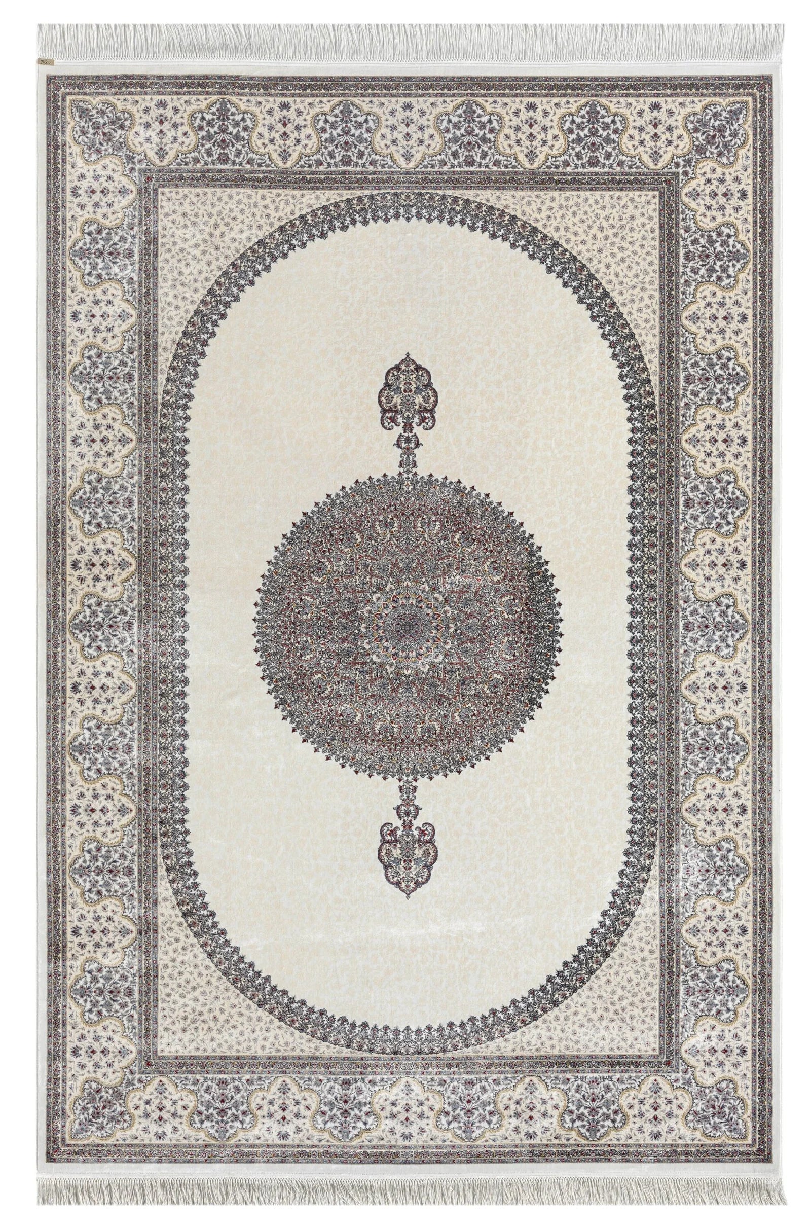 Minyatur Persian Cameo Cream Rug