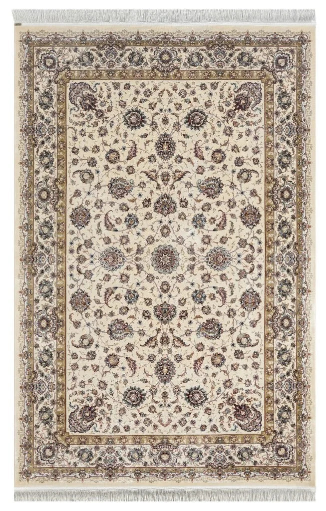 Minyatur Persian Garden Cream Traditional Rug
