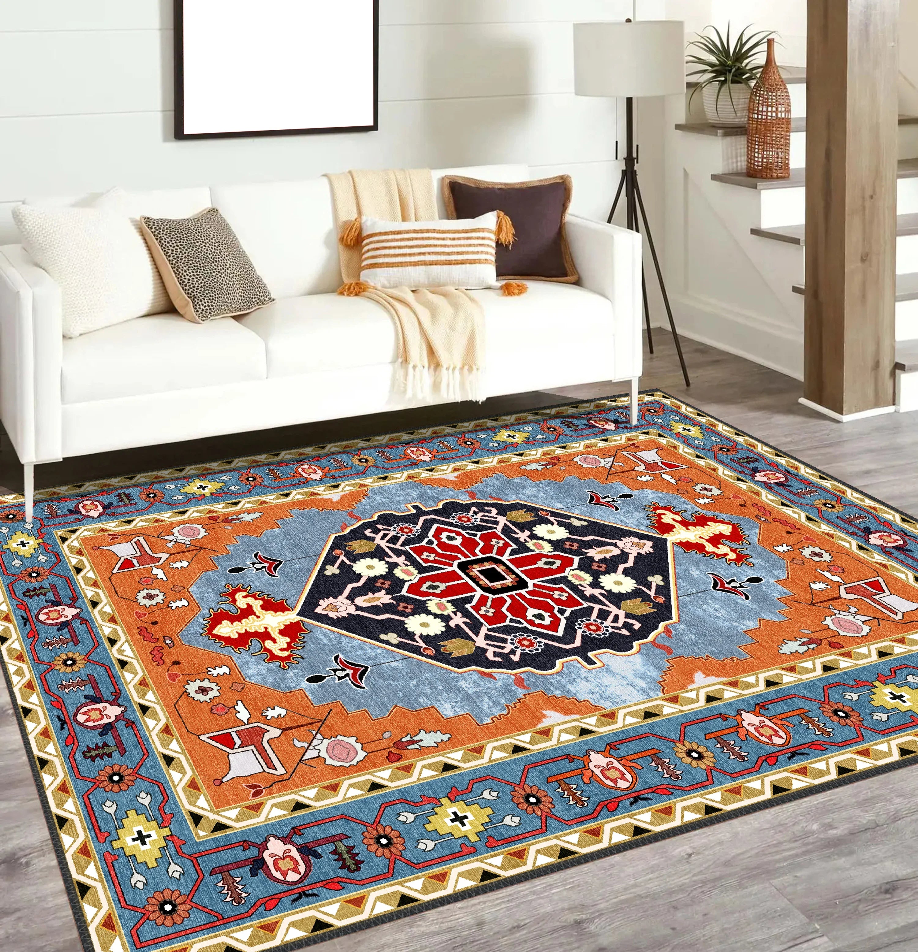 Warm Tones Carpet - Aladdinrugs