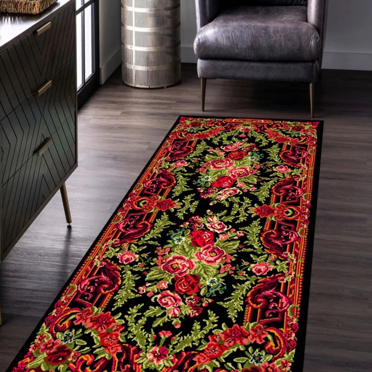 Karabagh Floral Rug - Aladdinrugs
