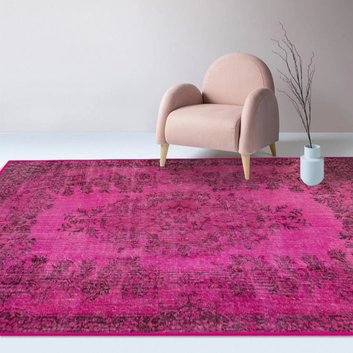 Turkish Pink Runner - Aladdinrugs