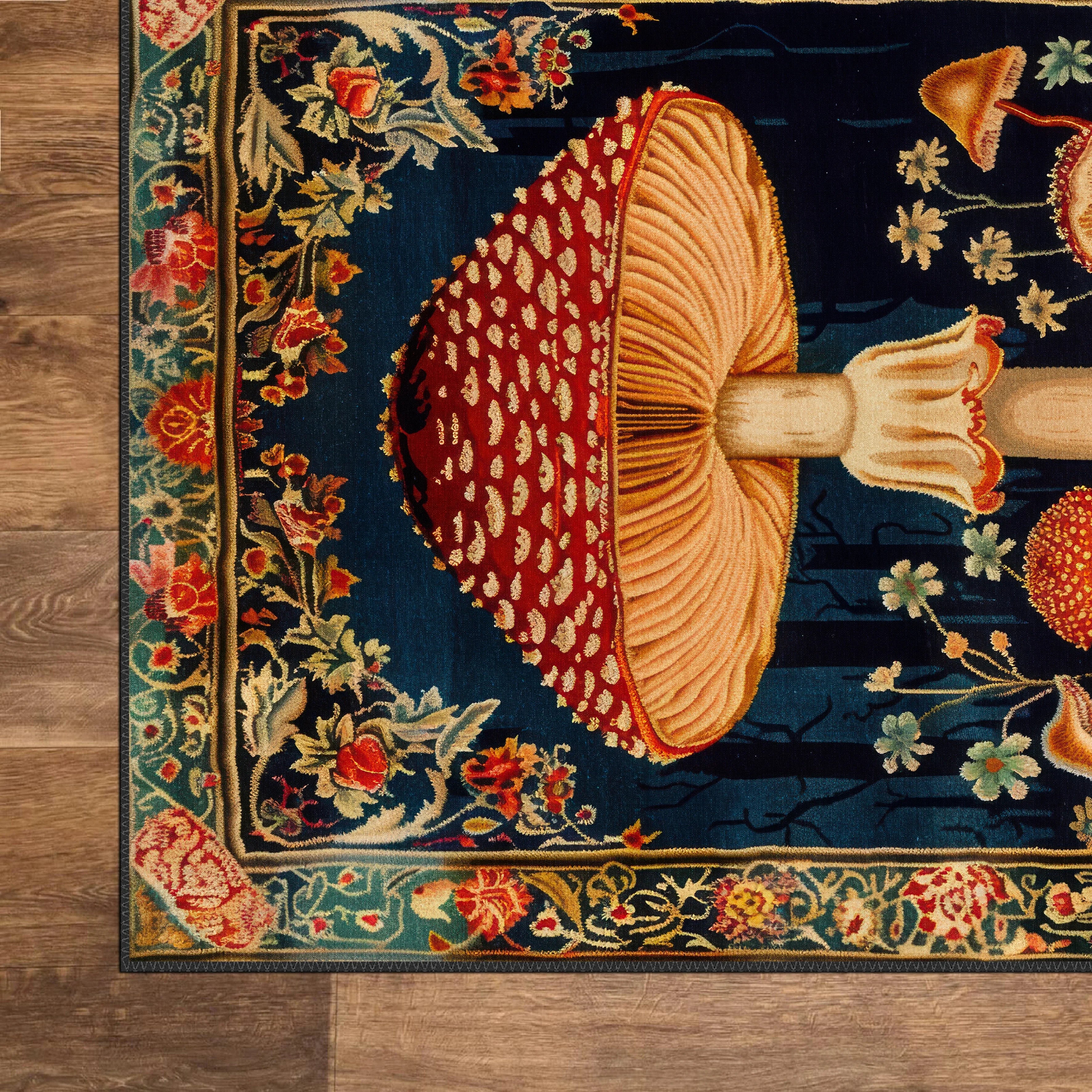 Forest Mushroom Rug - Aladdinrugs