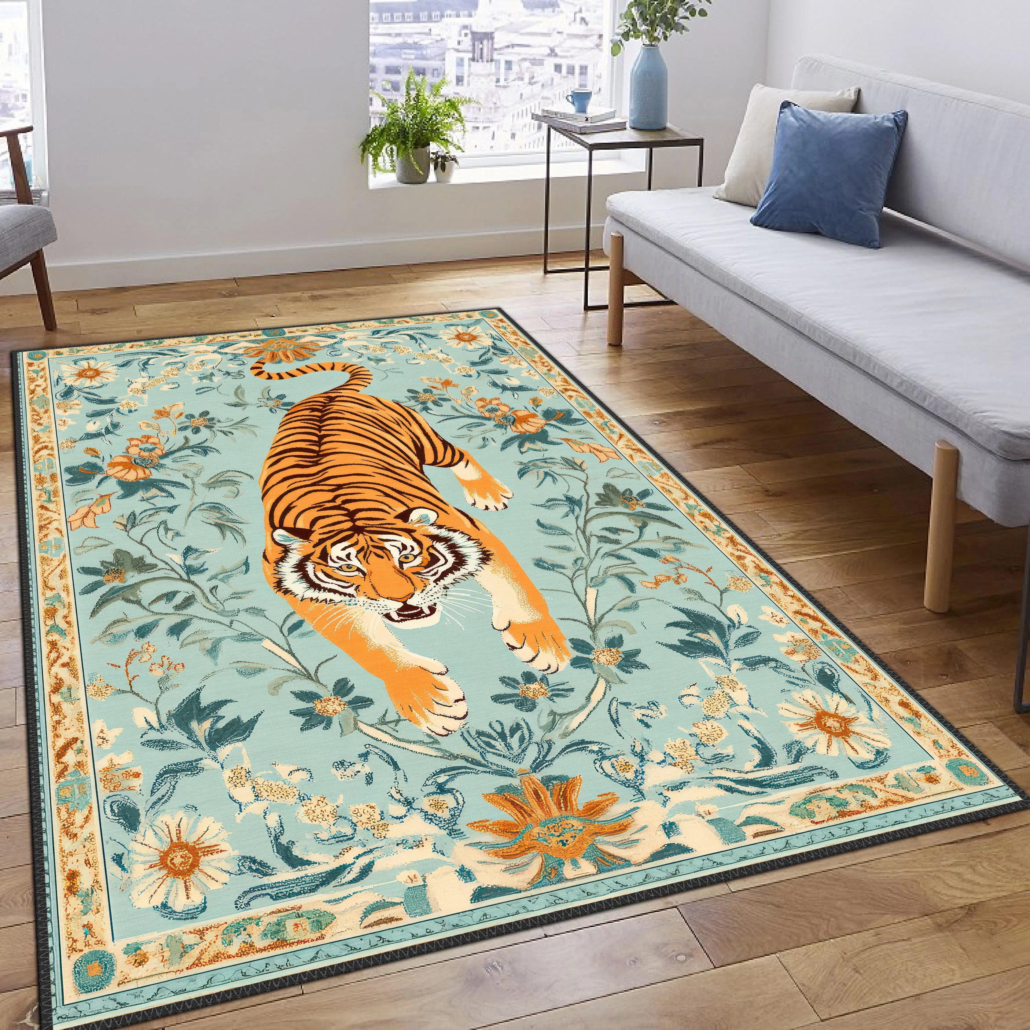 Exquisite Tiger Carpet - Aladdinrugs