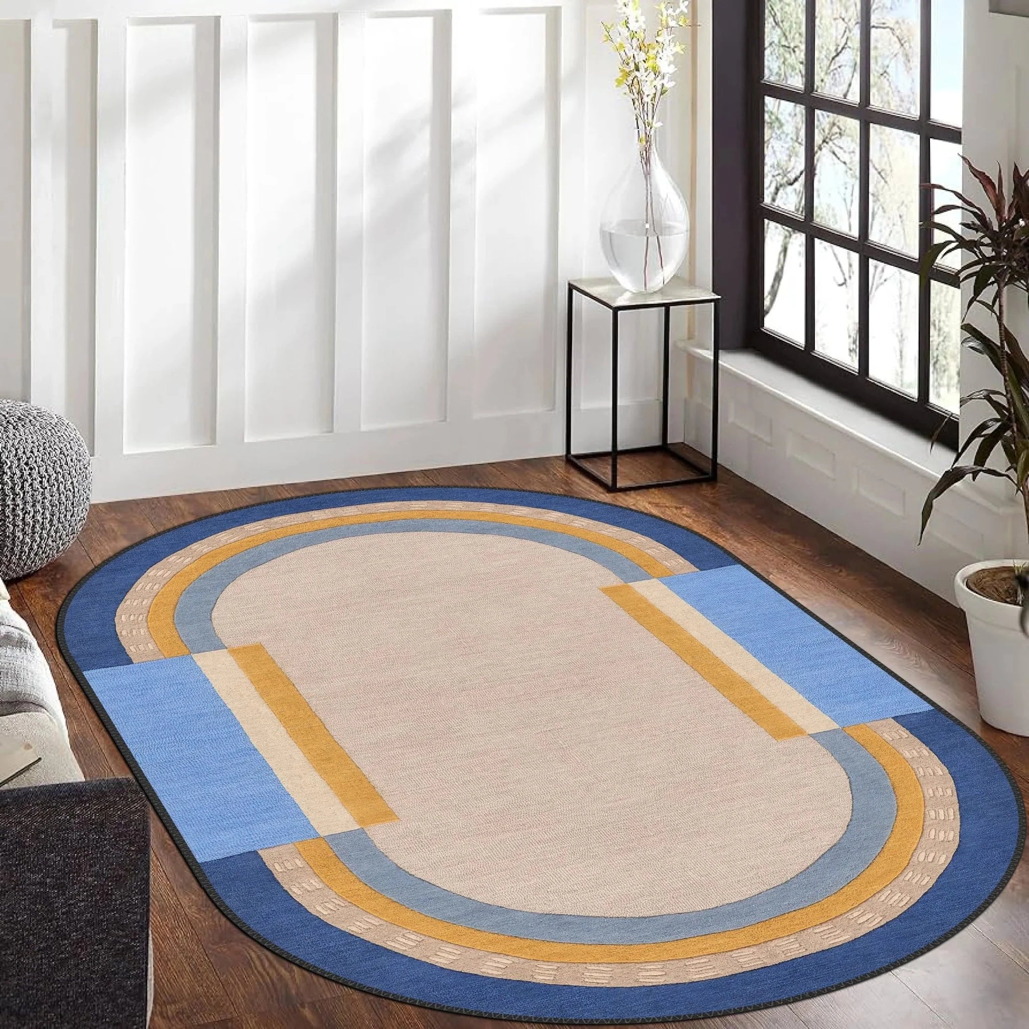 Modern Oval Rug - Aladdinrugs
